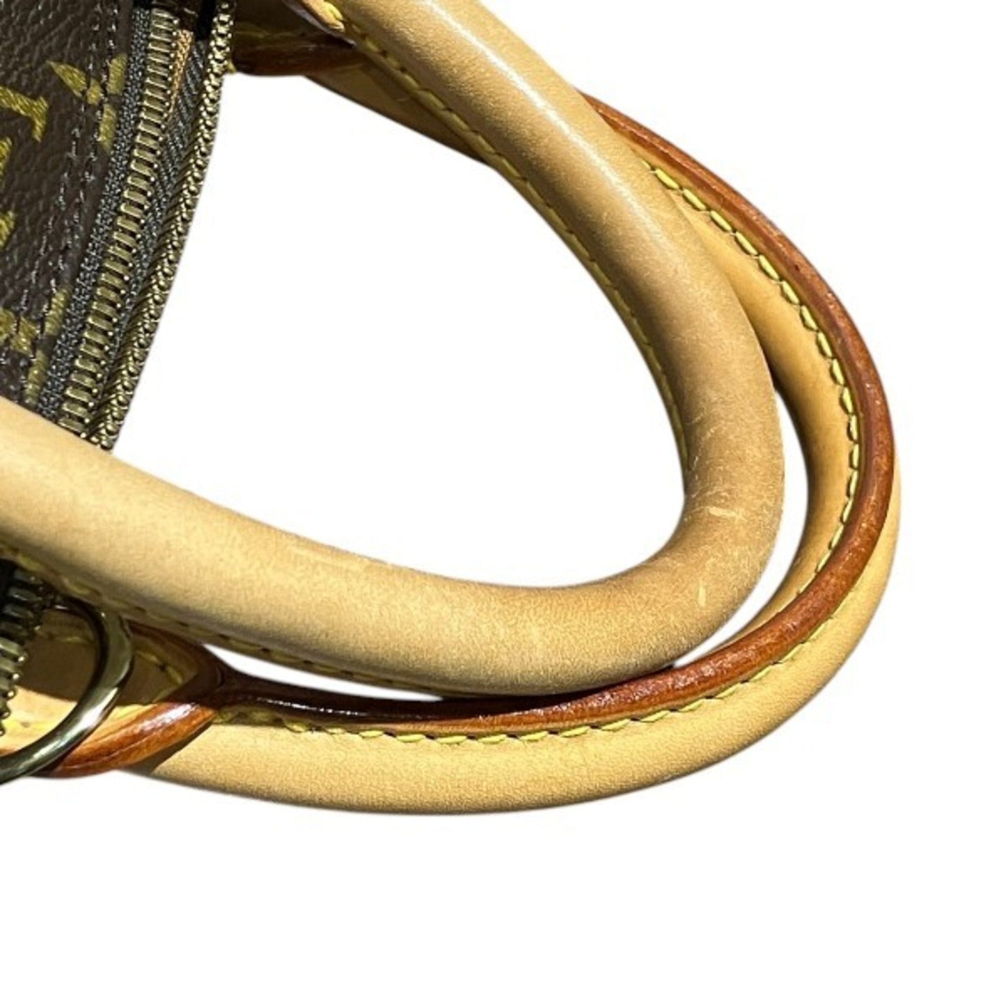 Louis Vuitton Alma, Brown, Canvas, handbag