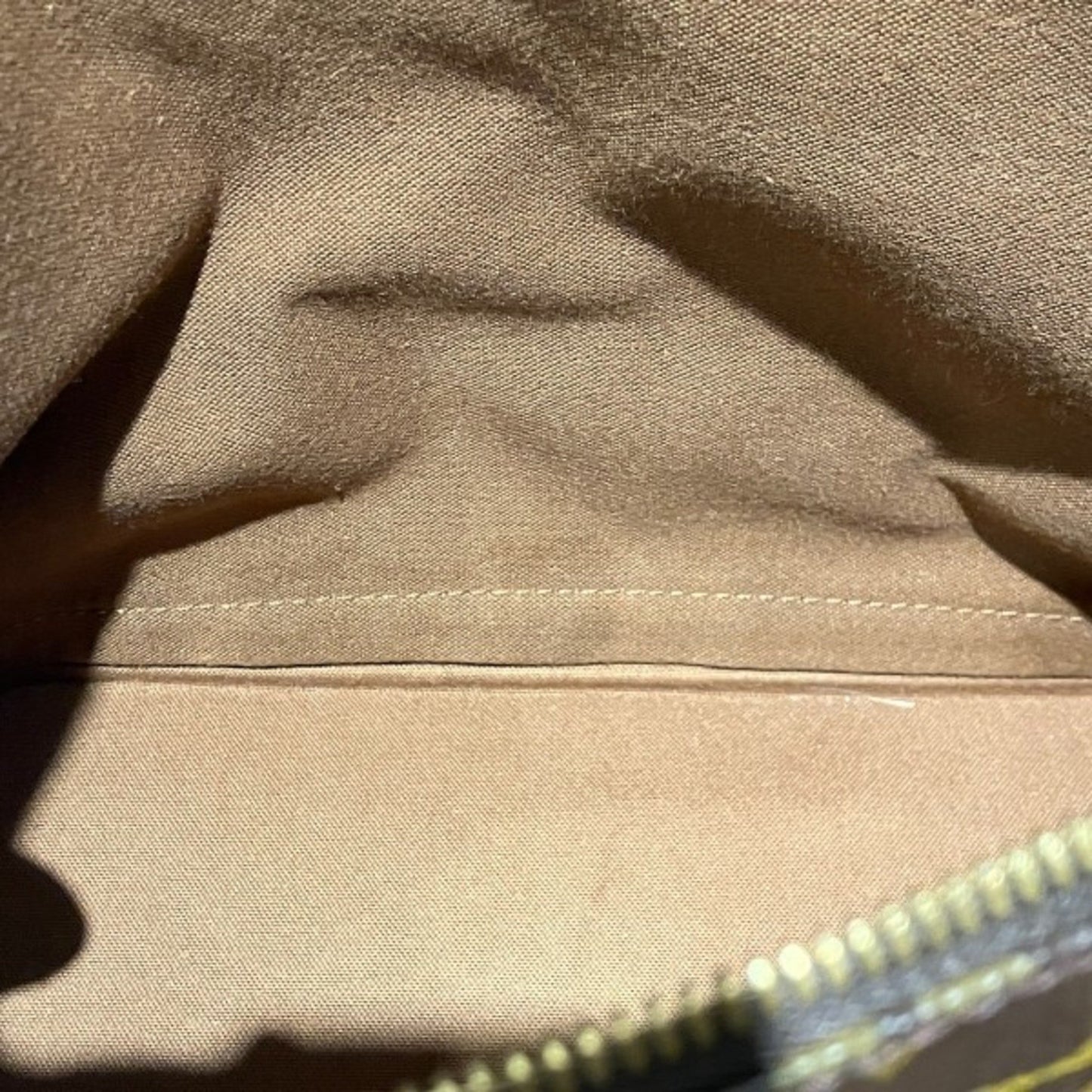 Louis Vuitton Alma, Brown, Canvas, handbag