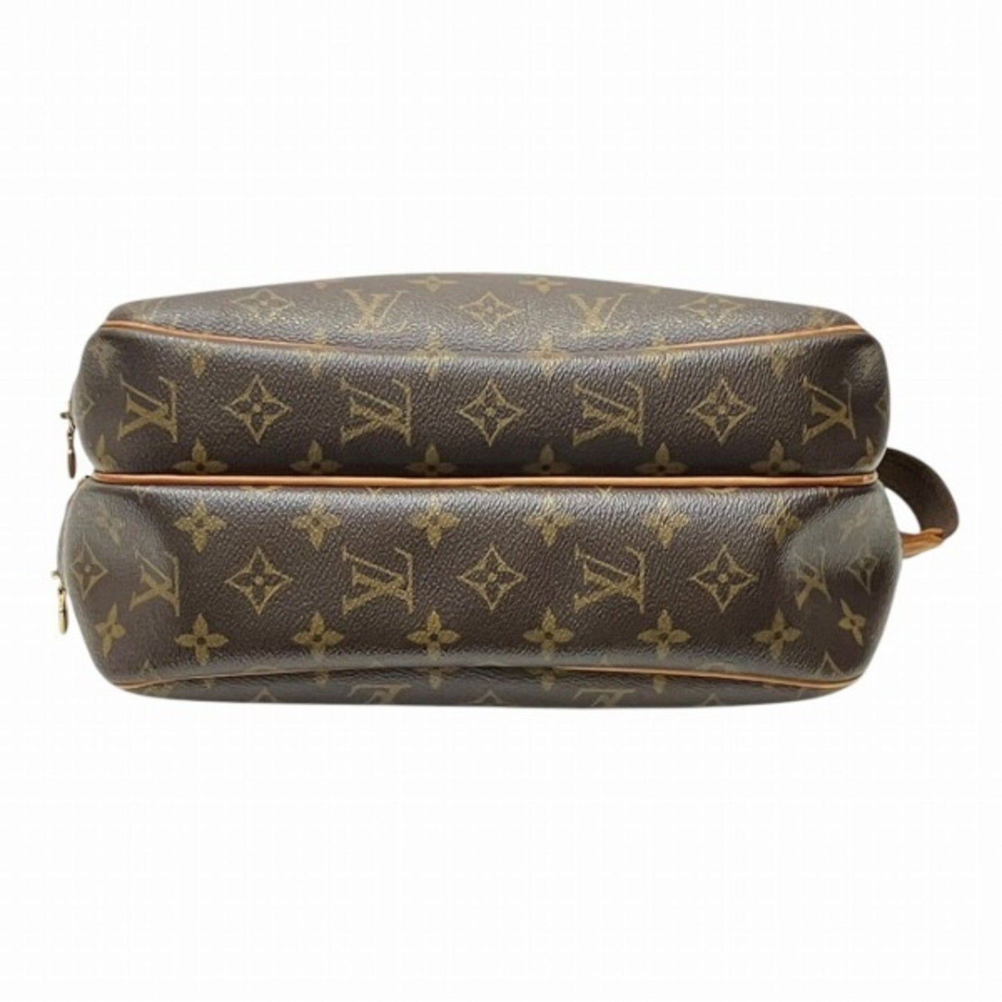 Louis Vuitton Reporter pm, Brown, Canvas, shoulder