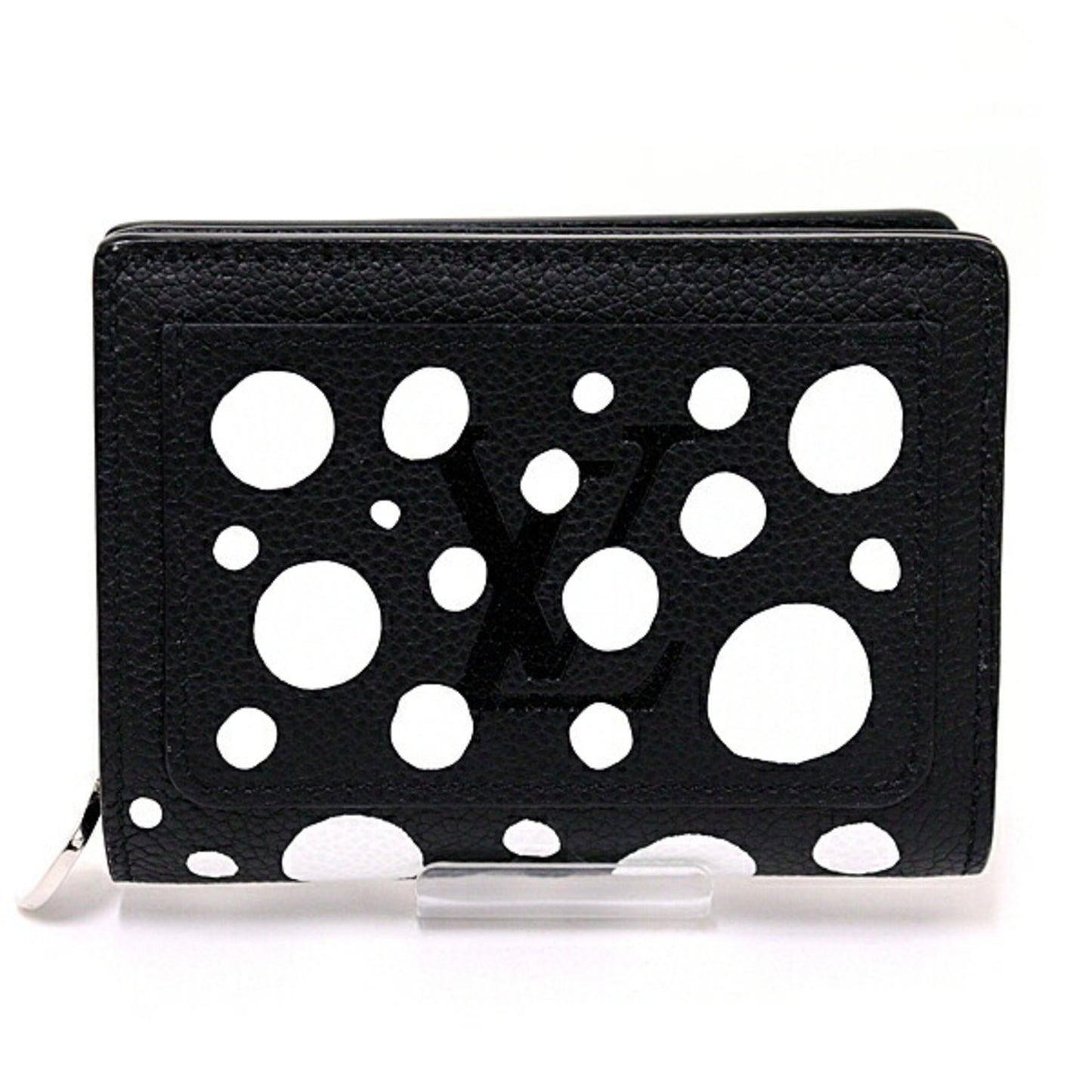 Louis Vuitton Cléa, Black, Leather, wallet