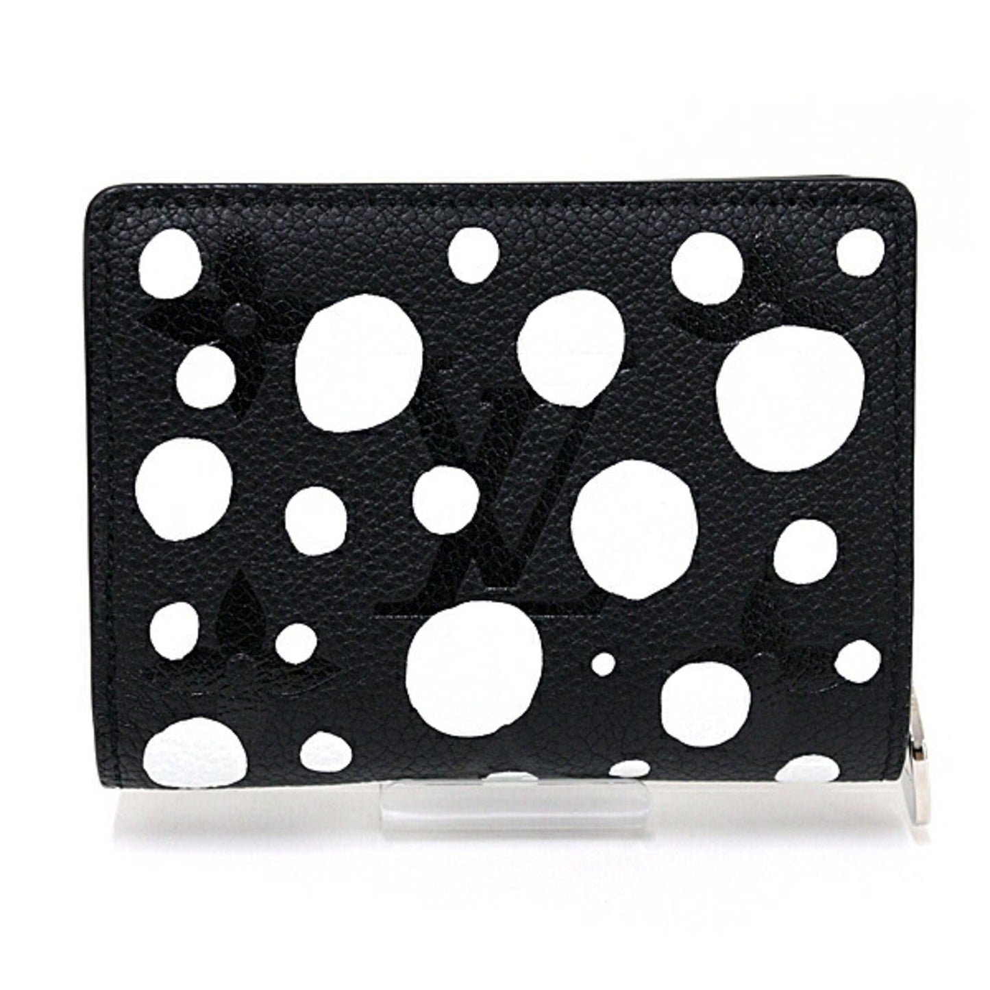 Louis Vuitton Cléa, Black, Leather, wallet