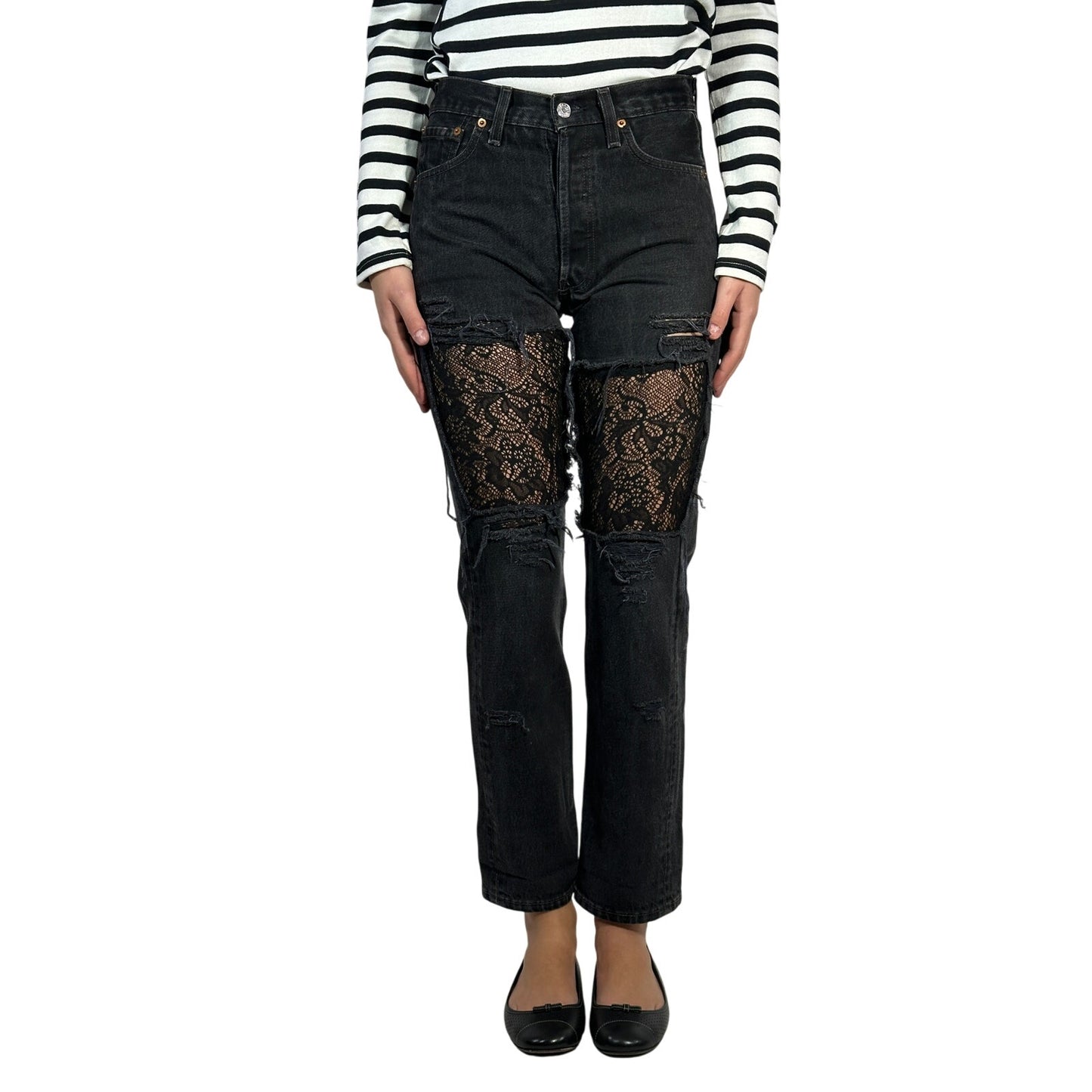 Forte Couture Distressed Jeans