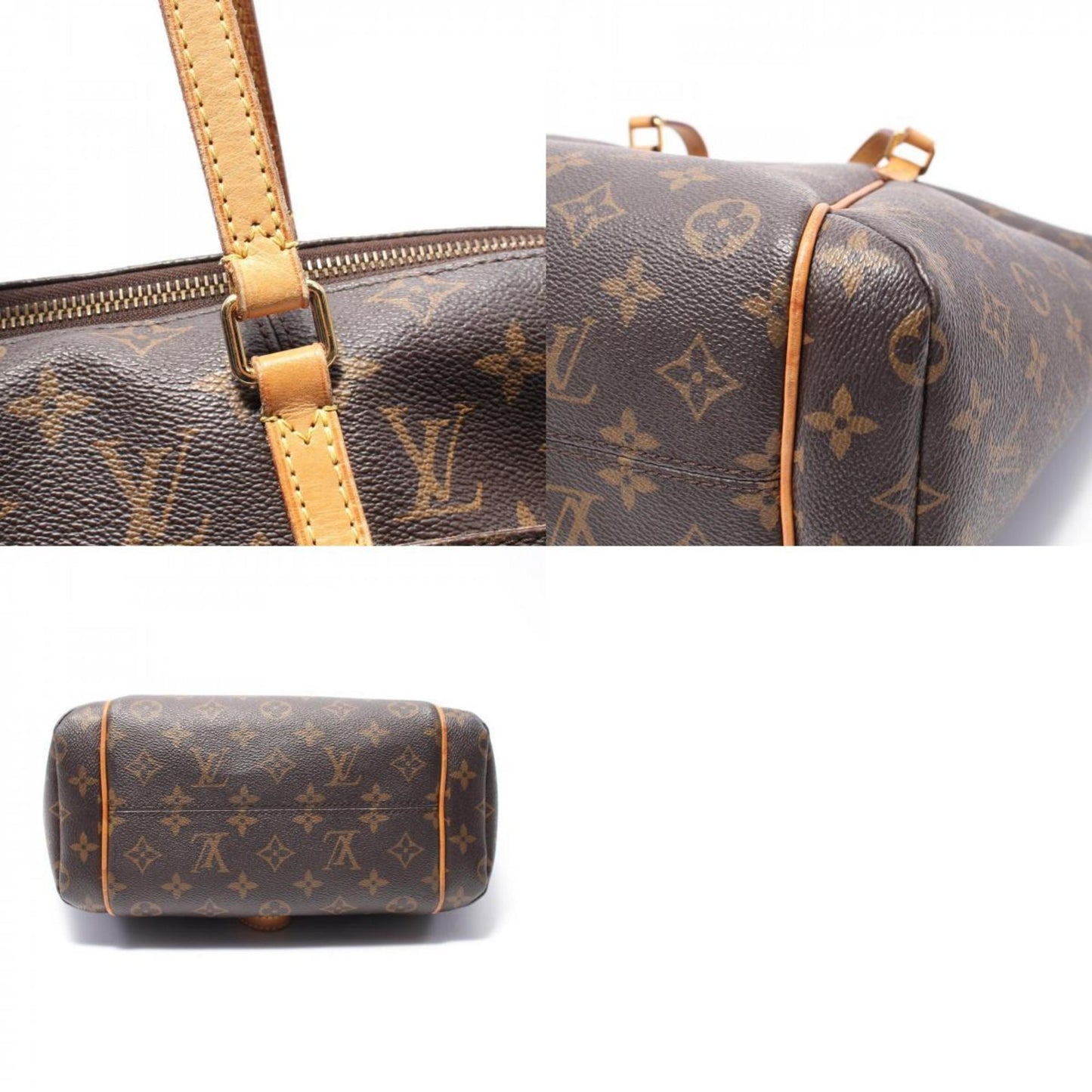 Louis Vuitton Totally, Brown, Canvas, tote