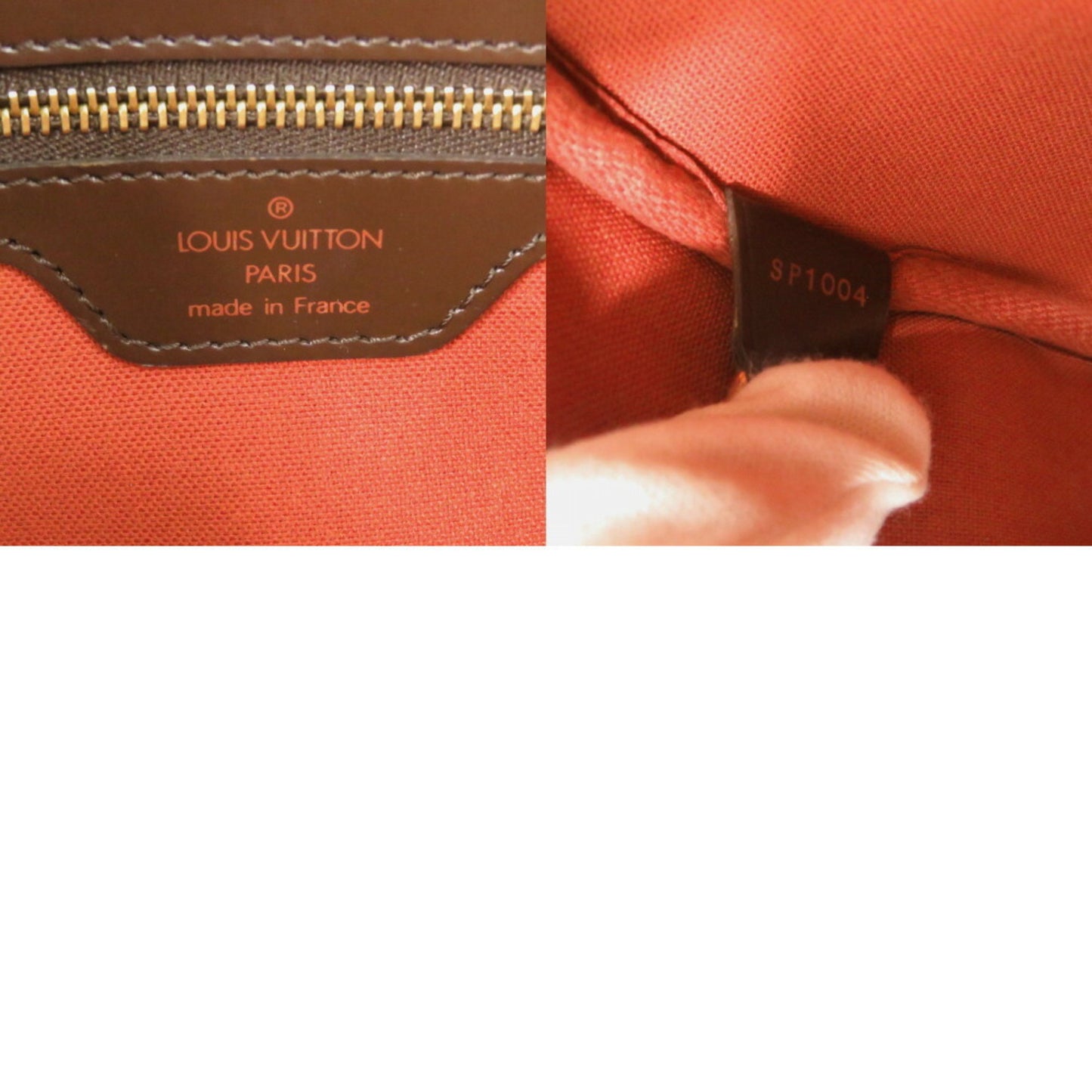 Louis Vuitton Nolita, Brown, Canvas, handbag