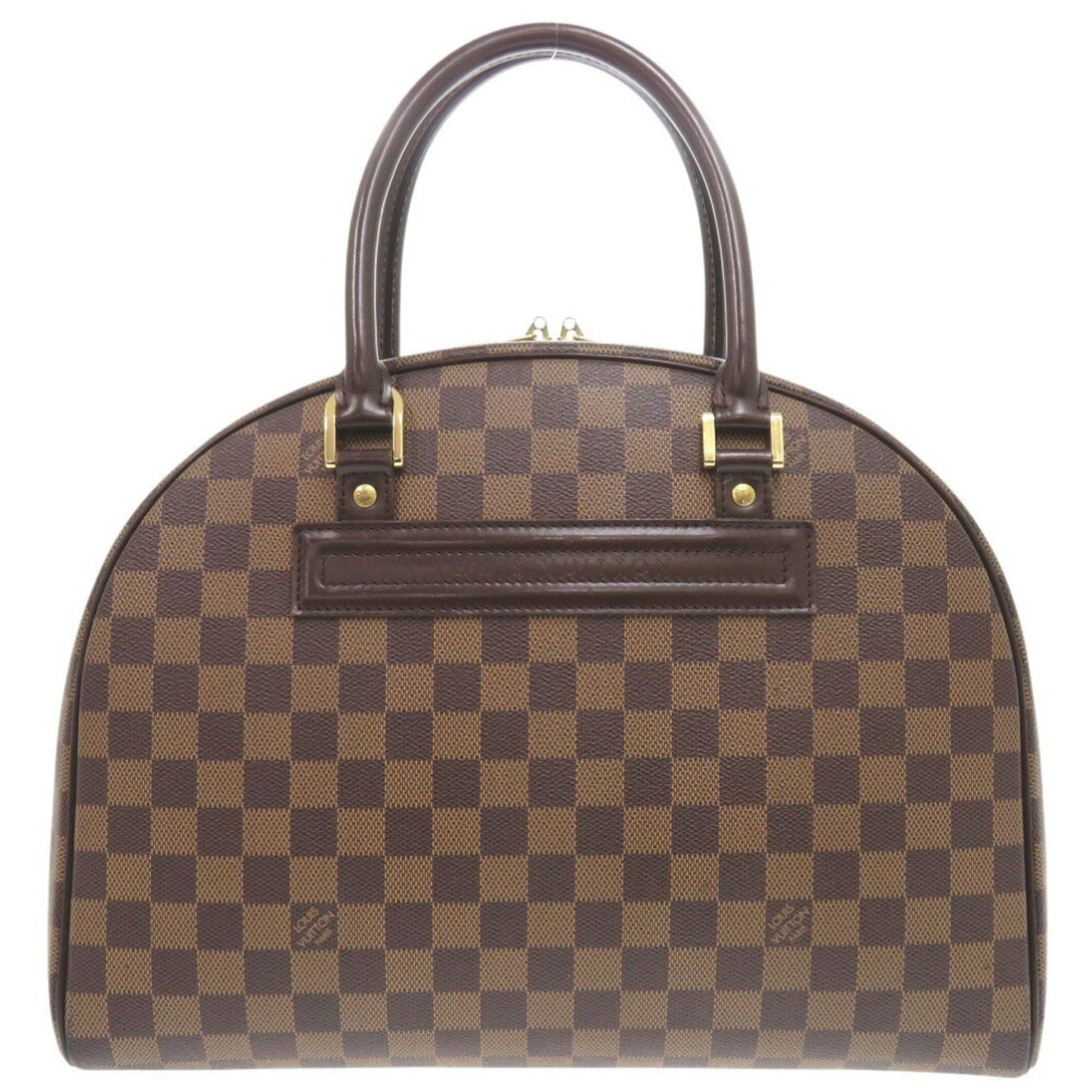 Louis Vuitton Nolita, Brown, Canvas, handbag