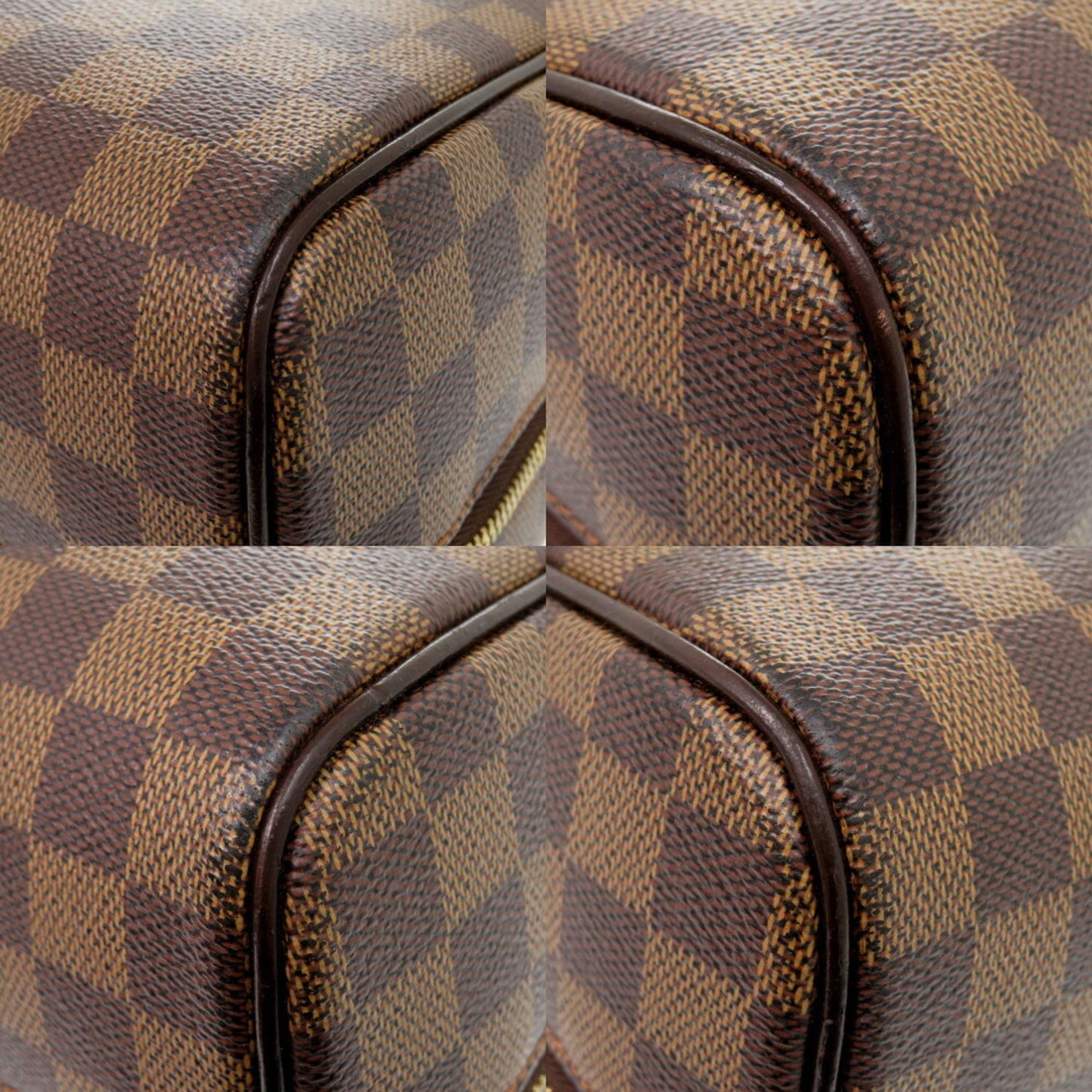 Louis Vuitton Nolita, Brown, Canvas, handbag