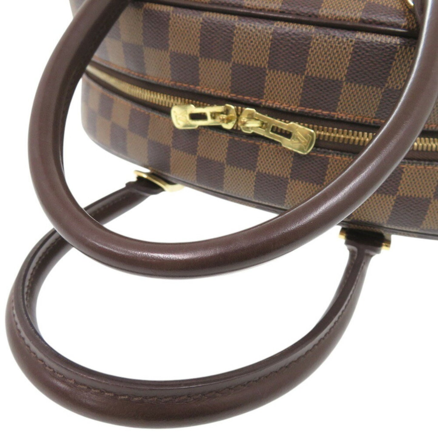 Louis Vuitton Nolita, Brown, Canvas, handbag