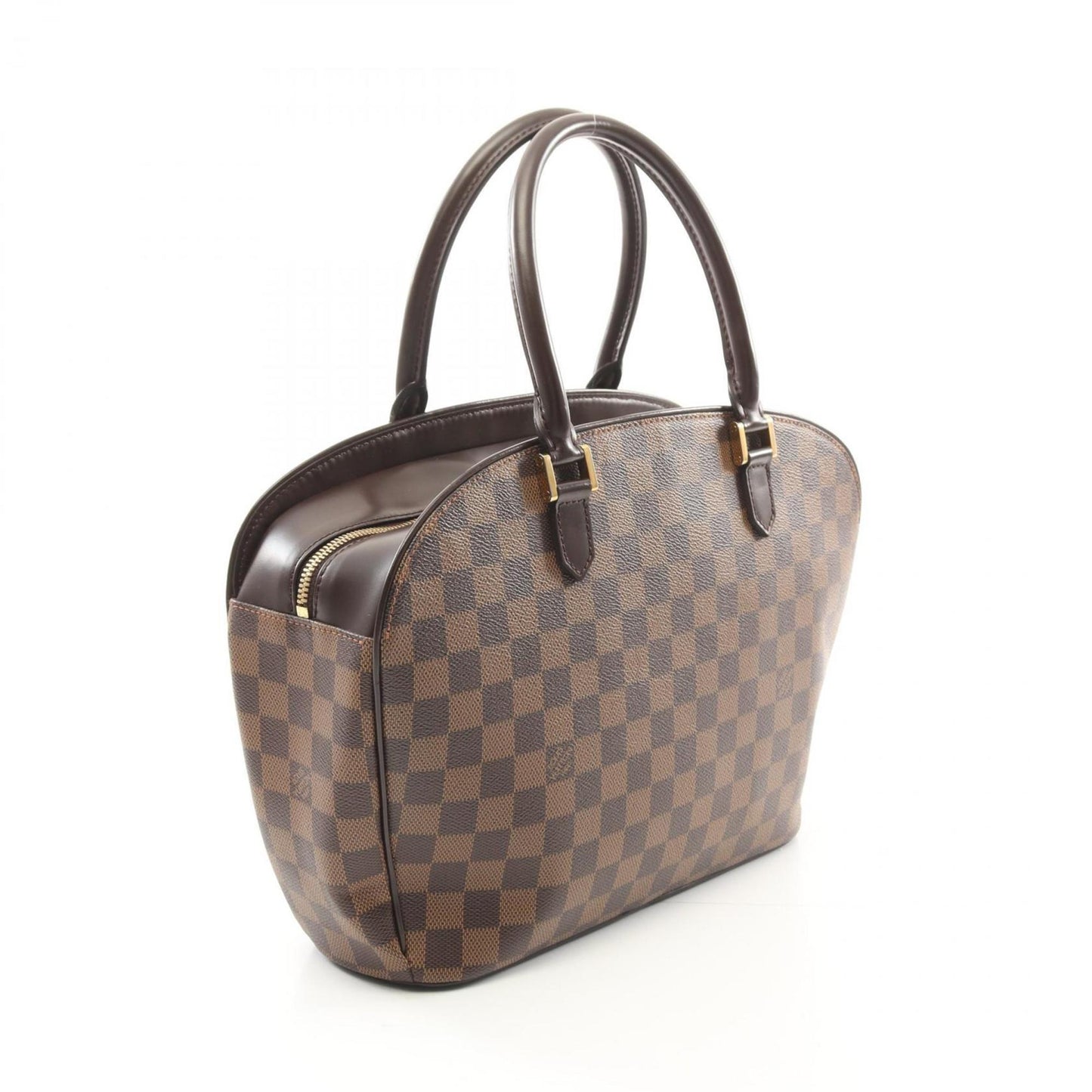 Louis Vuitton Sarria, Brown, Canvas, handbag