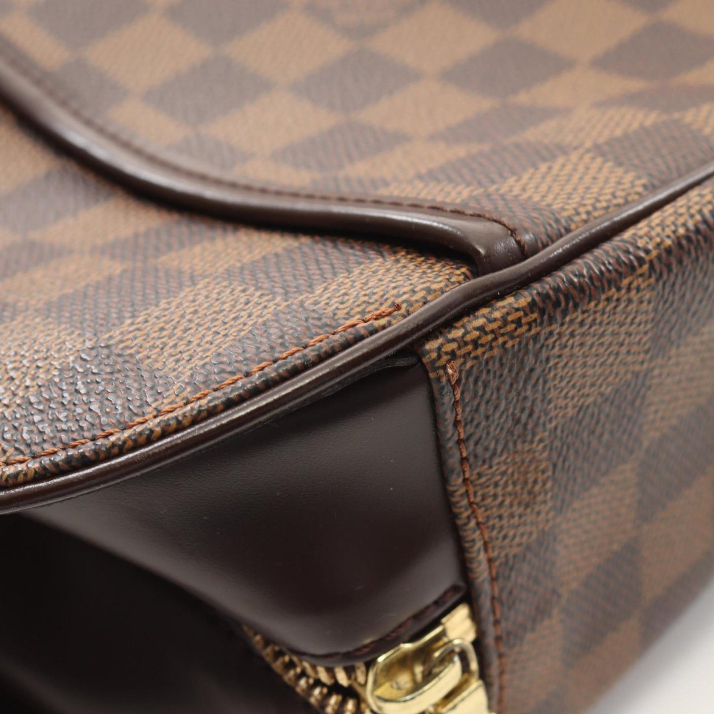 Louis Vuitton Sarria, Brown, Canvas, handbag