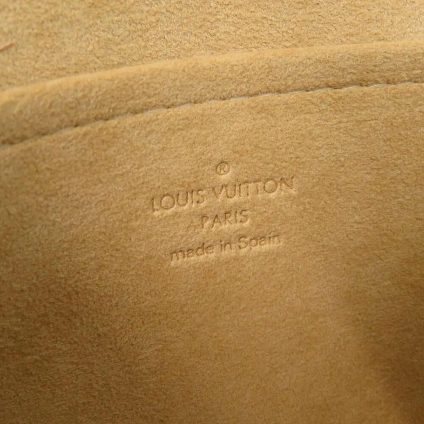 Louis Vuitton Pochette Twin GM, Brown, Canvas, shoulder