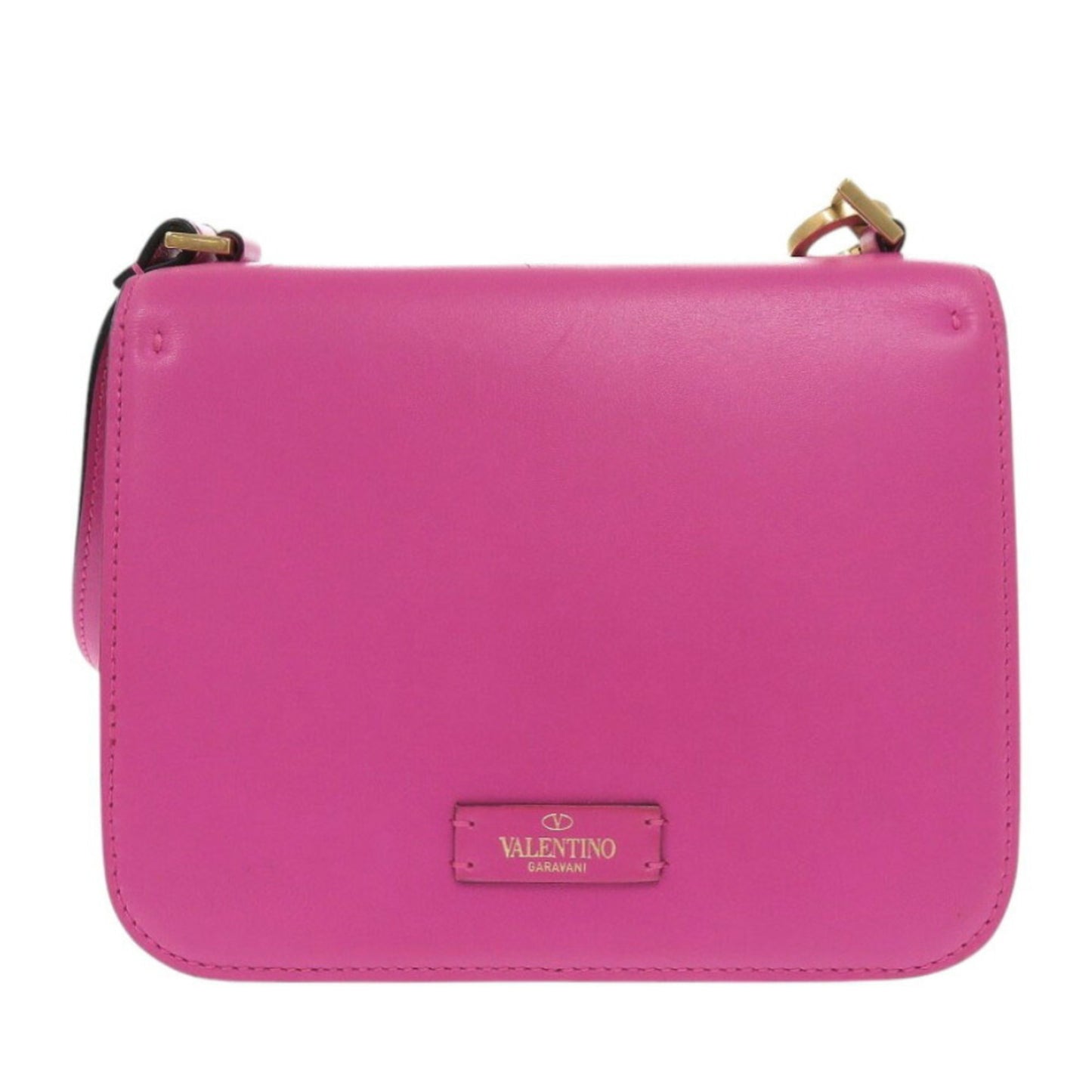 Valentino Garavani VSLING, Pink, Leather, shoulder