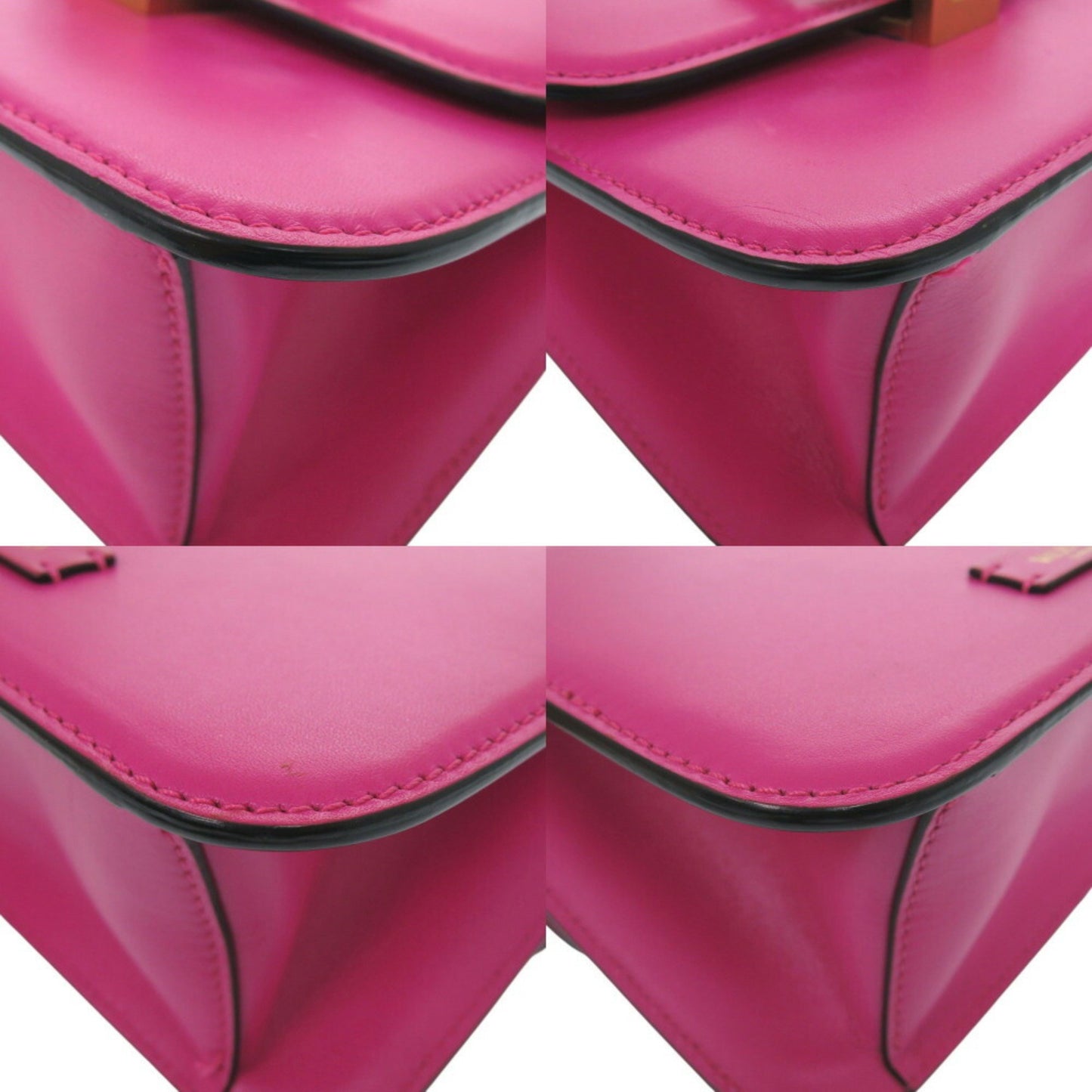 Valentino Garavani VSLING, Pink, Leather, shoulder