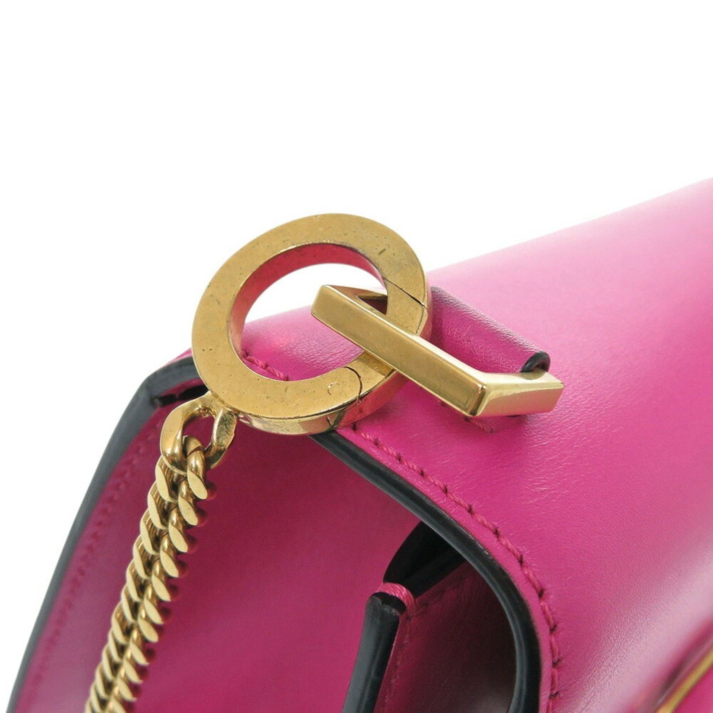 Valentino Garavani VSLING, Pink, Leather, shoulder