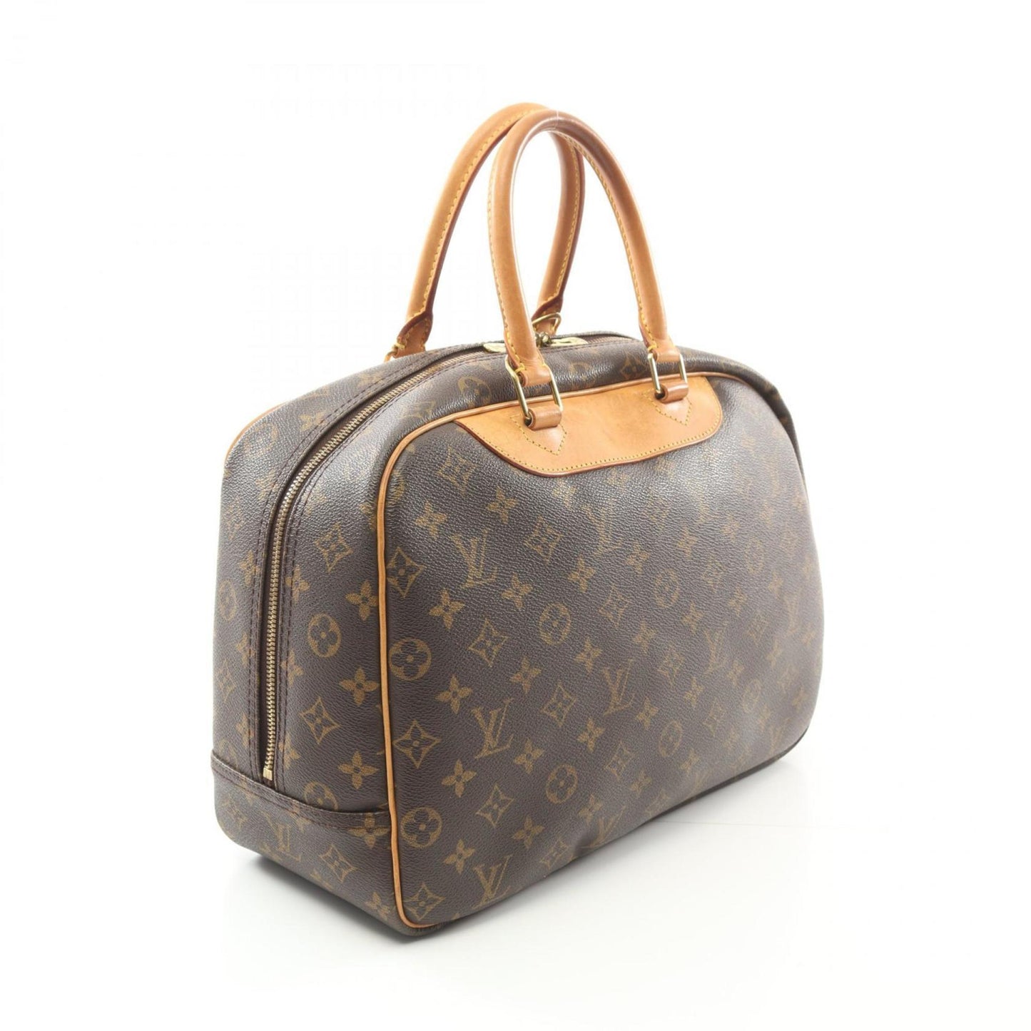 Louis Vuitton Deauville, Brown, Canvas, handbag