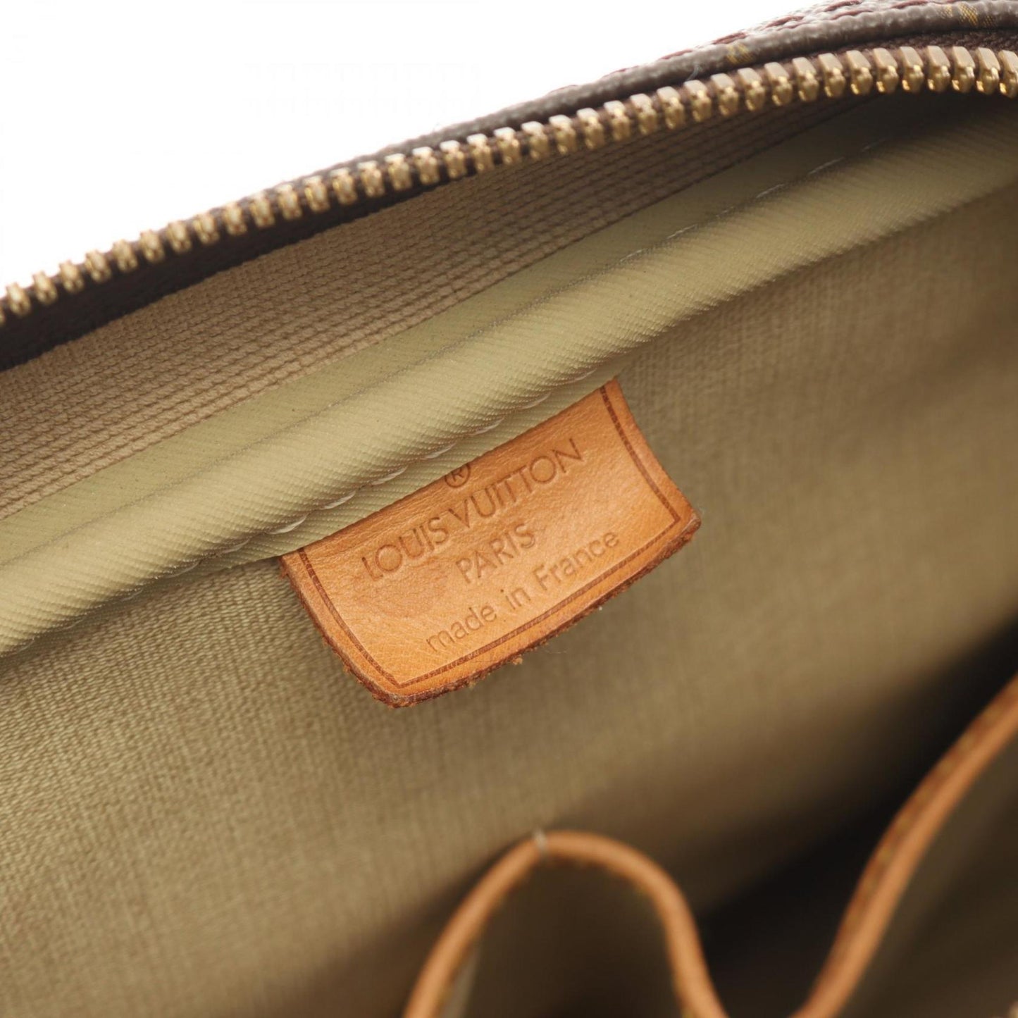 Louis Vuitton Deauville, Brown, Canvas, handbag