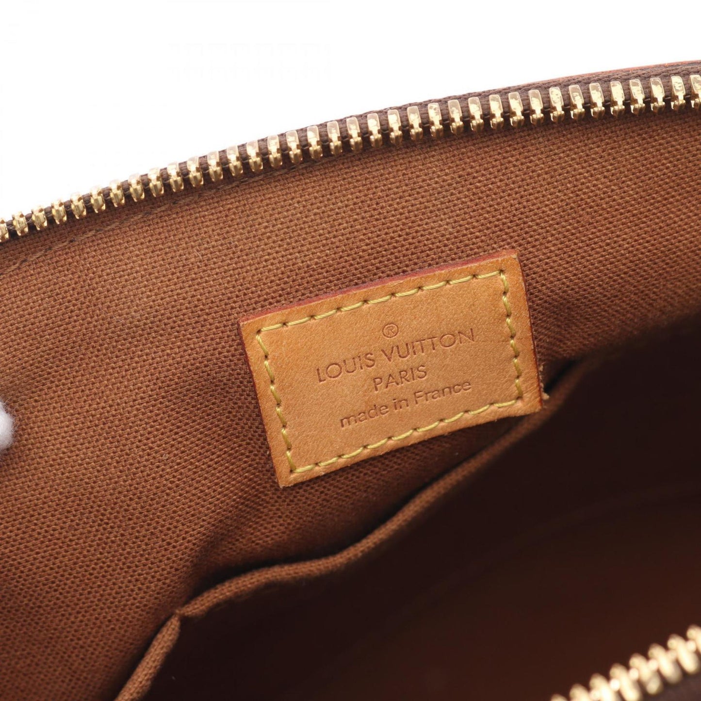 Louis Vuitton Tivoli, Brown, Canvas, handbag