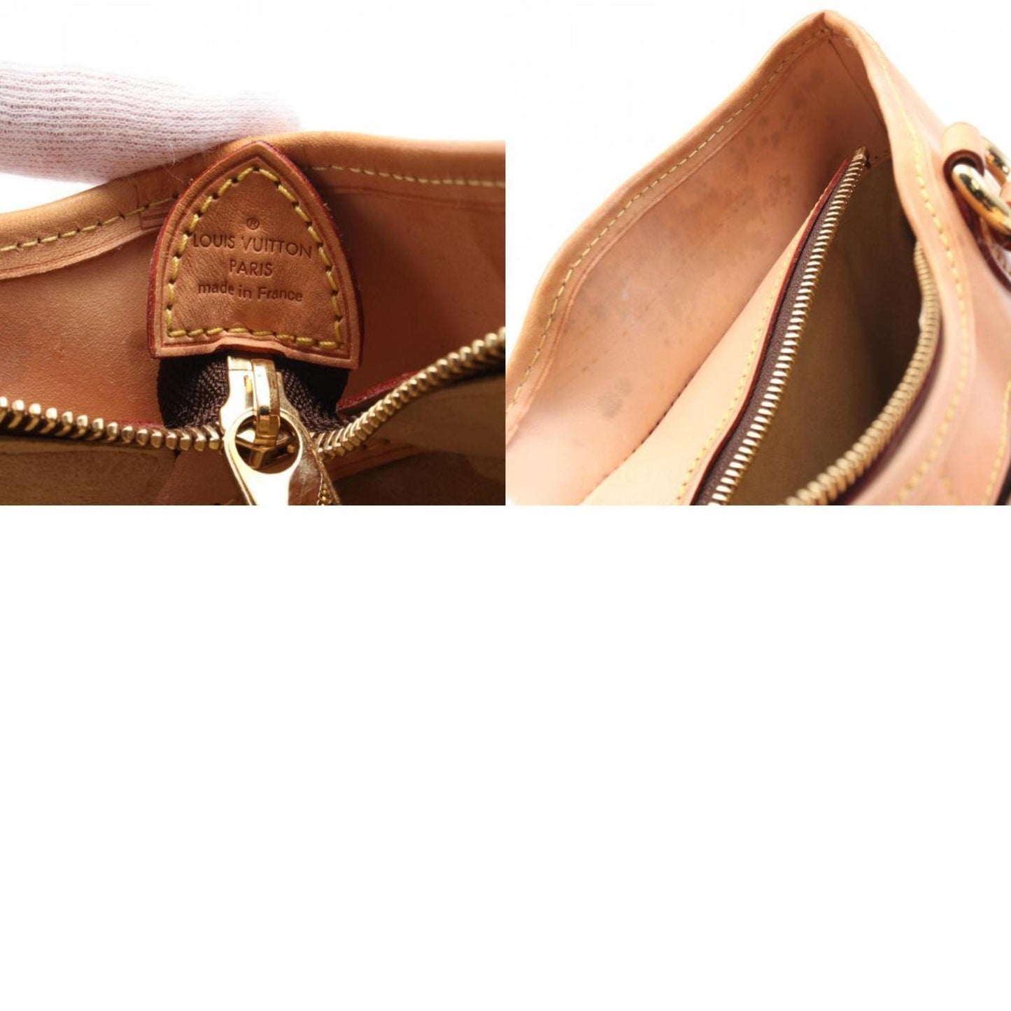 Louis Vuitton Boetie, Brown, Canvas, shoulder