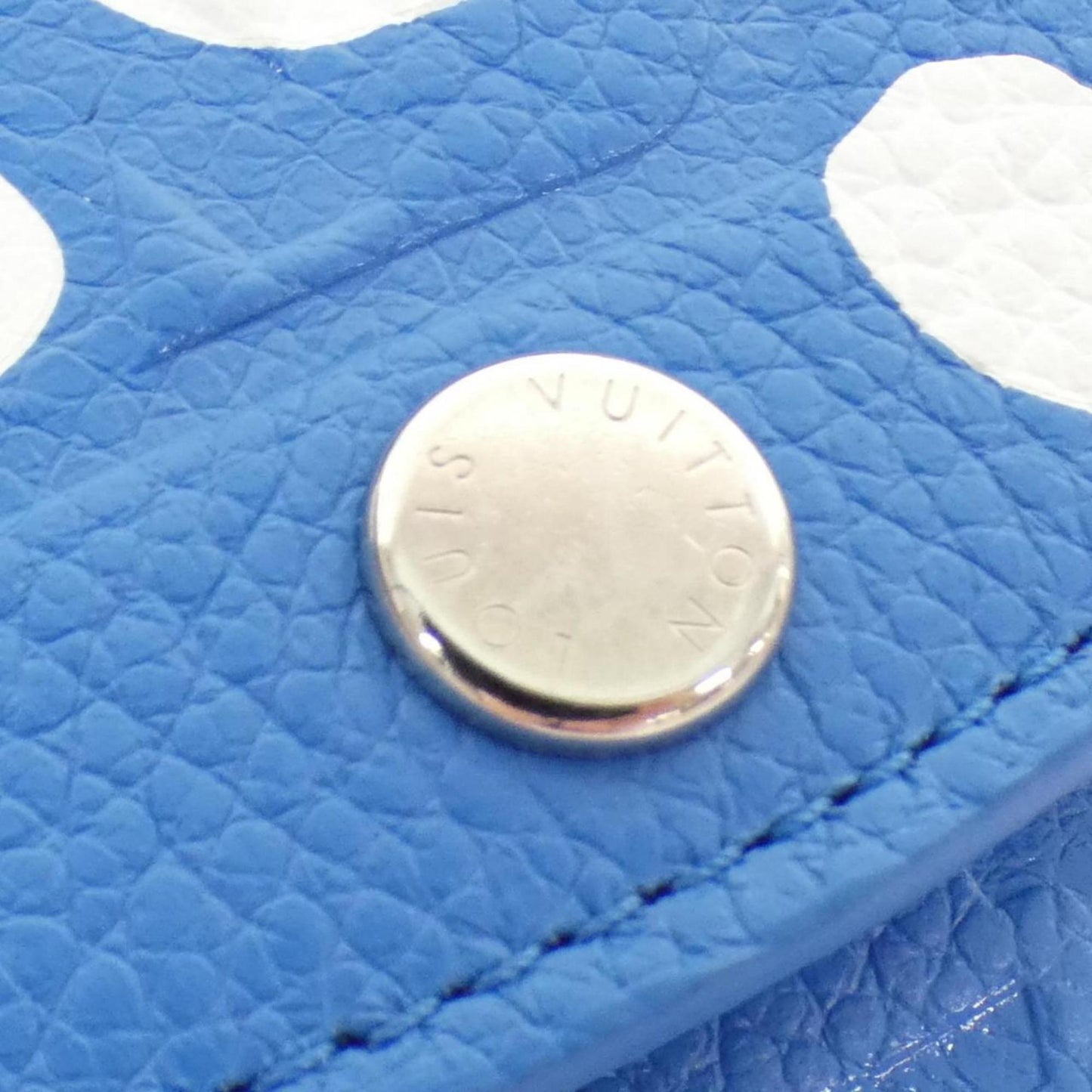 Louis Vuitton Rosalie, Blue, Leather, wallet