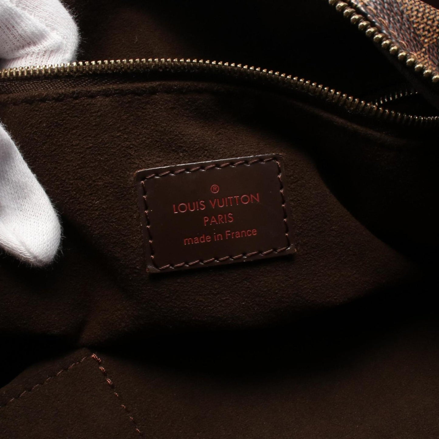 Louis Vuitton Portobello, Brown, Canvas, shoulder