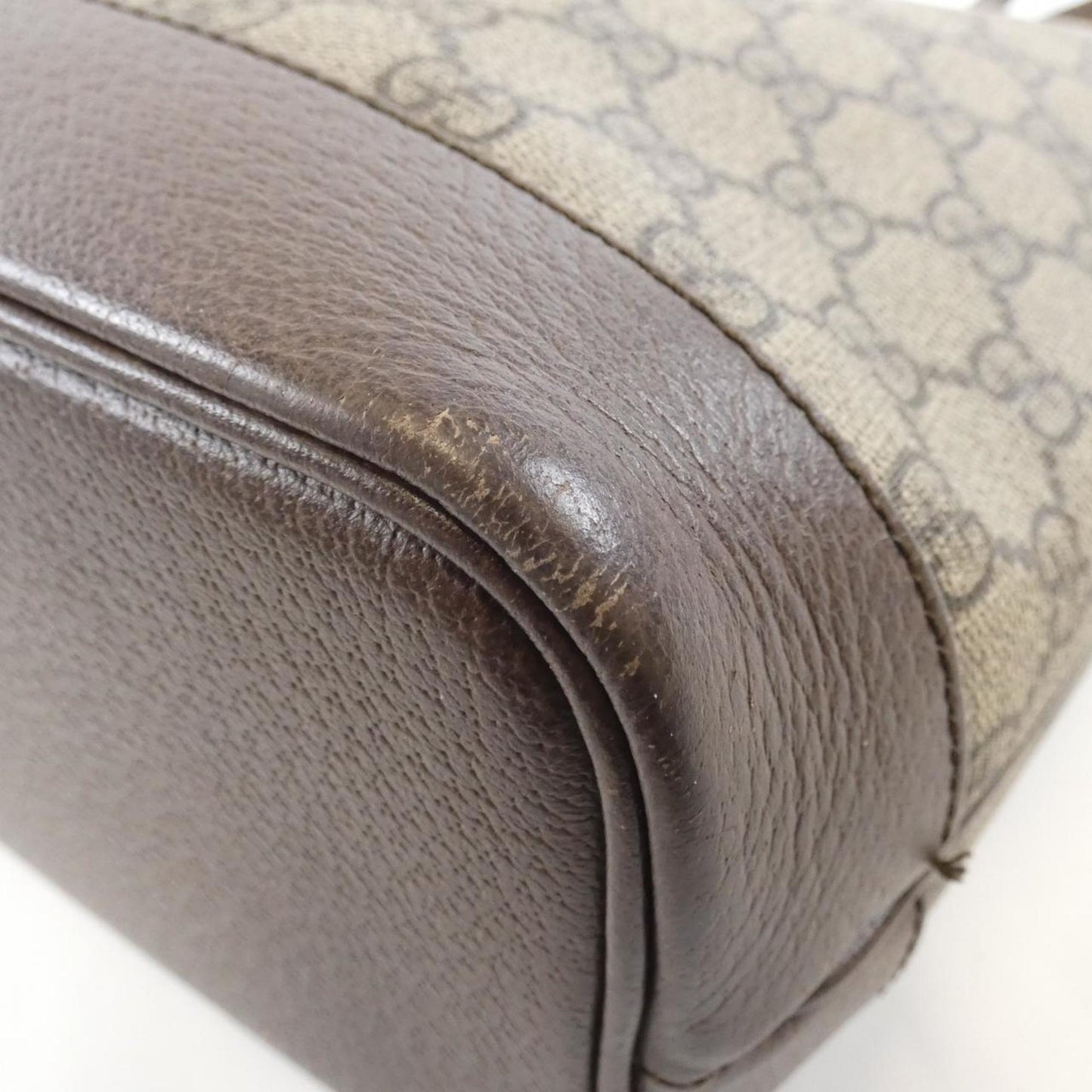 Gucci Ophidia, Beige, Canvas, handbag
