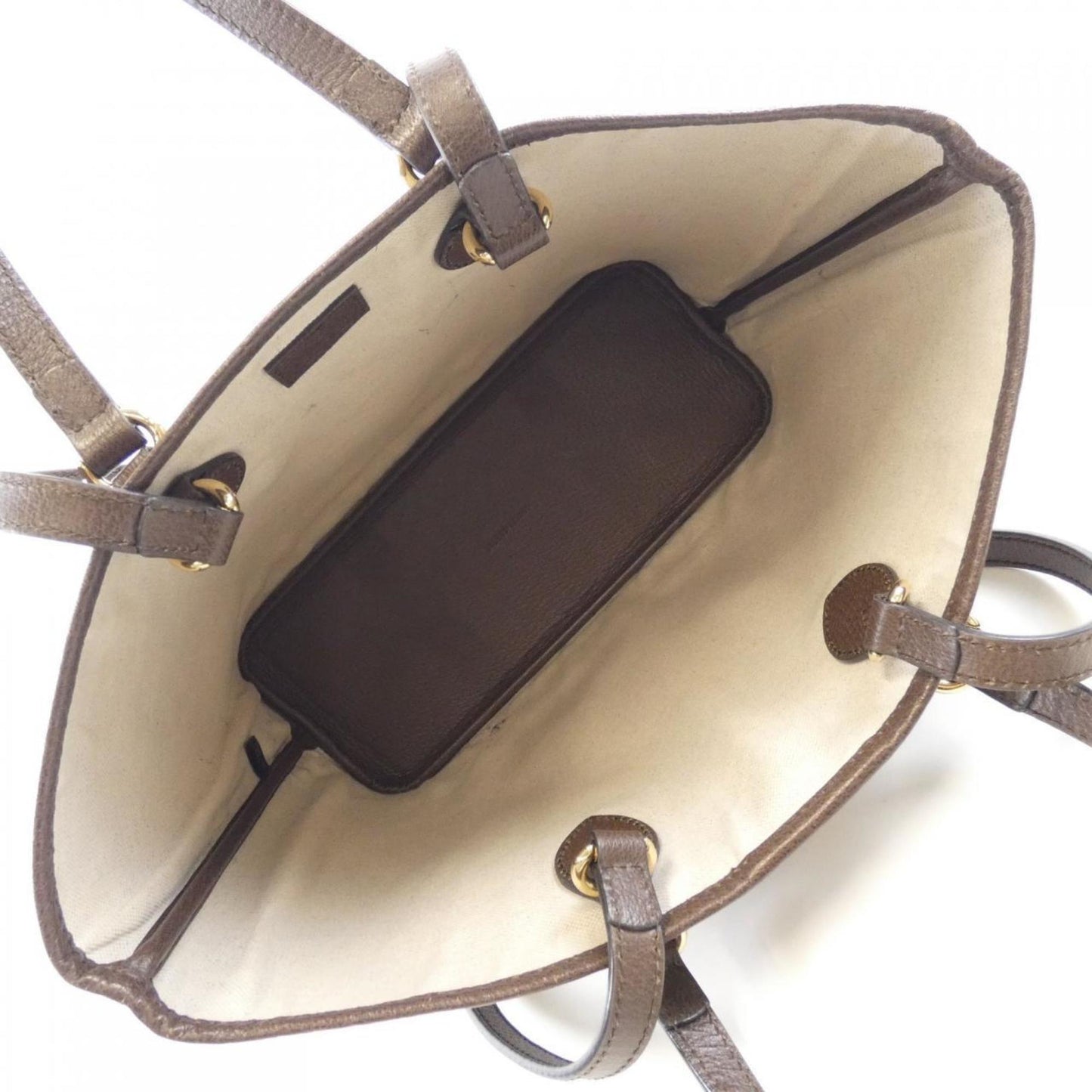 Gucci Ophidia, Beige, Canvas, handbag