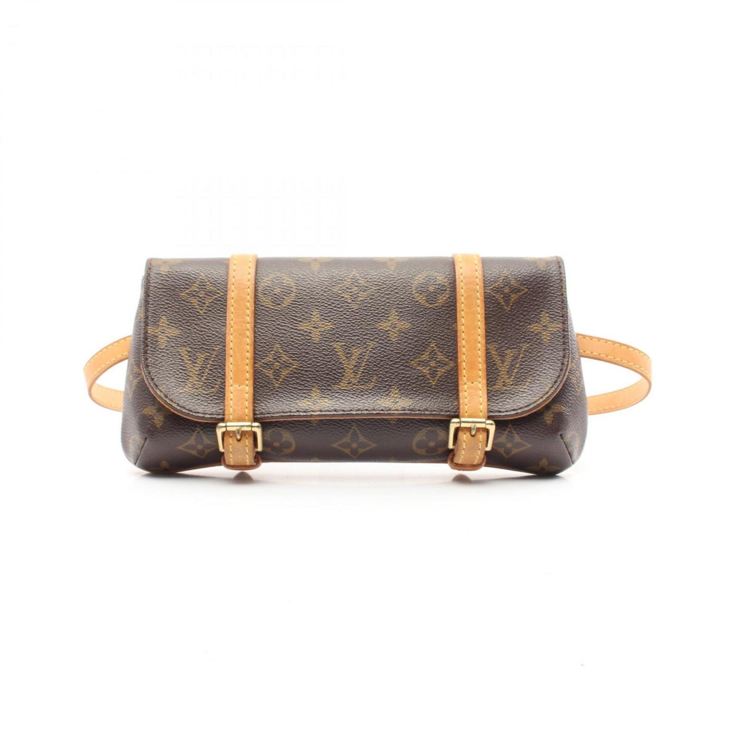 Louis Vuitton Marelle, Brown, Canvas, clutch