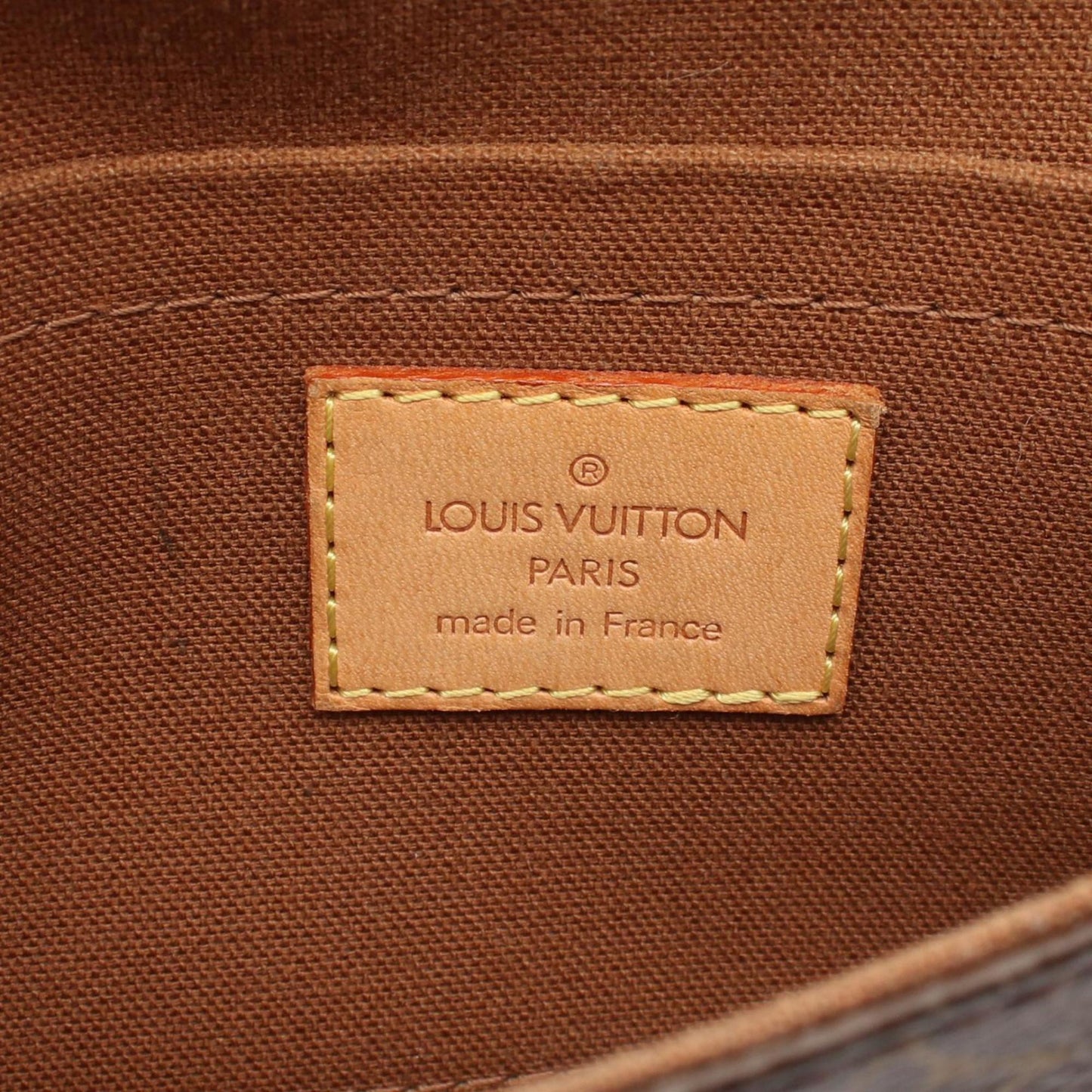 Louis Vuitton Marelle, Brown, Canvas, clutch