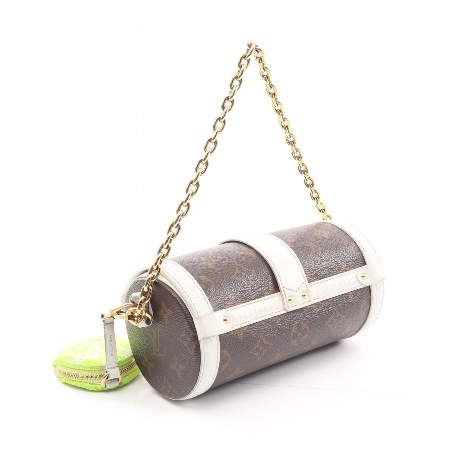 Louis Vuitton Papillon, Brown, Canvas, shoulder