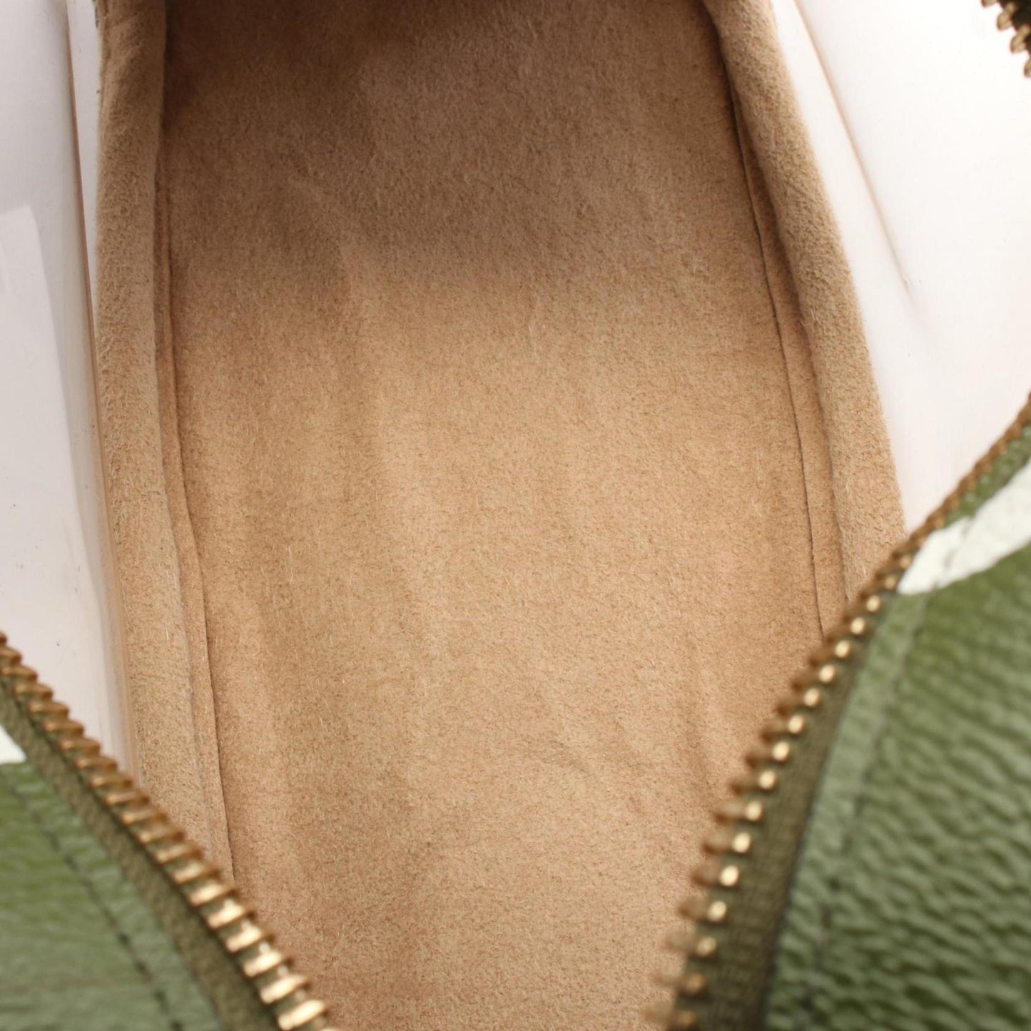 Louis Vuitton Beach Pouch, Khaki, Canvas, clutch