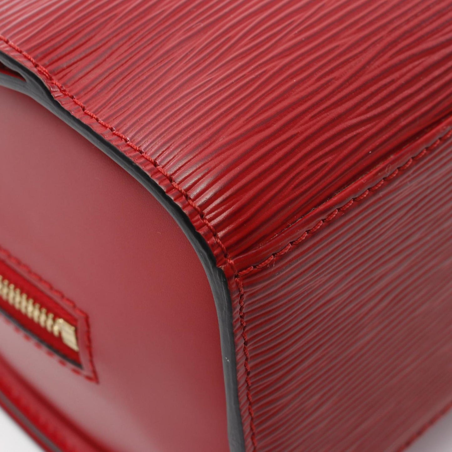 Louis Vuitton Pont Neuf, Red, Leather, handbag