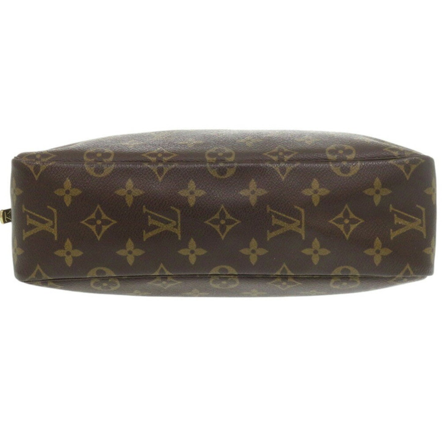 Louis Vuitton Trousse Toilette 28, Brown, Canvas, clutch