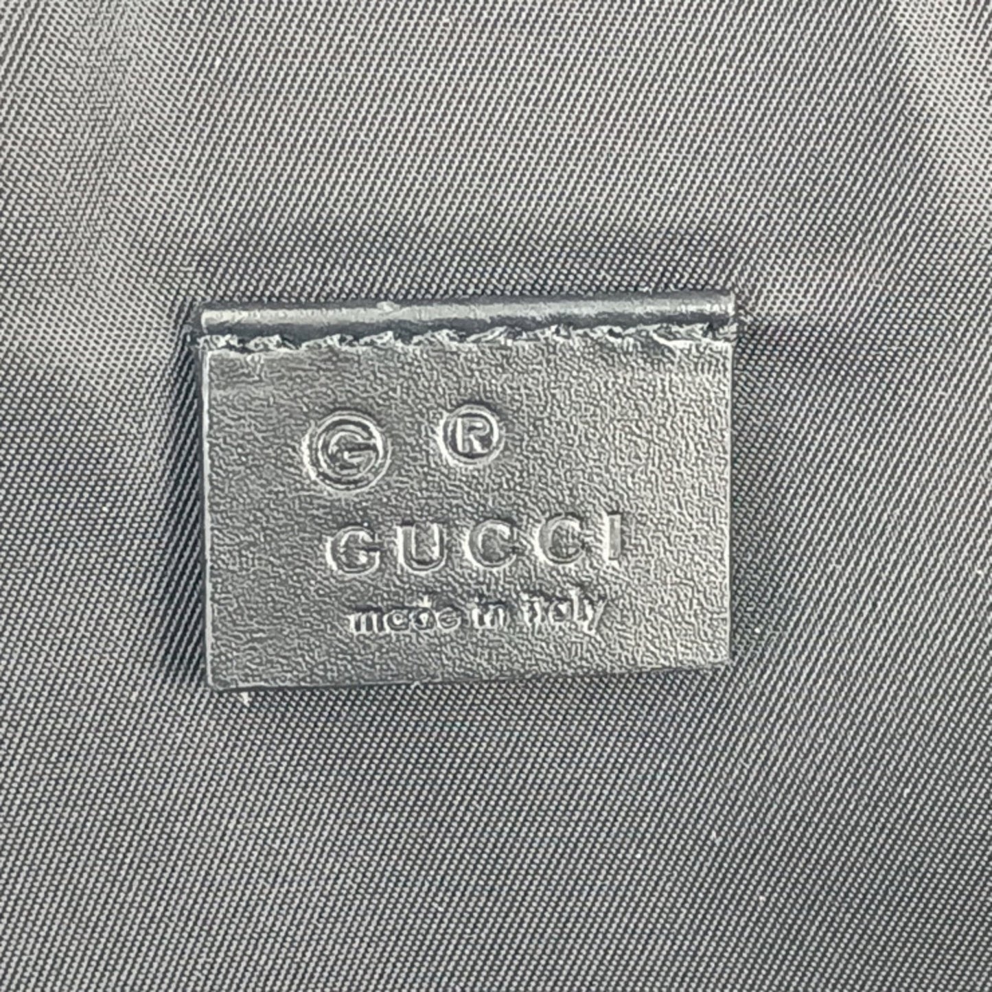 Gucci Ophidia, Black, Canvas, backpack