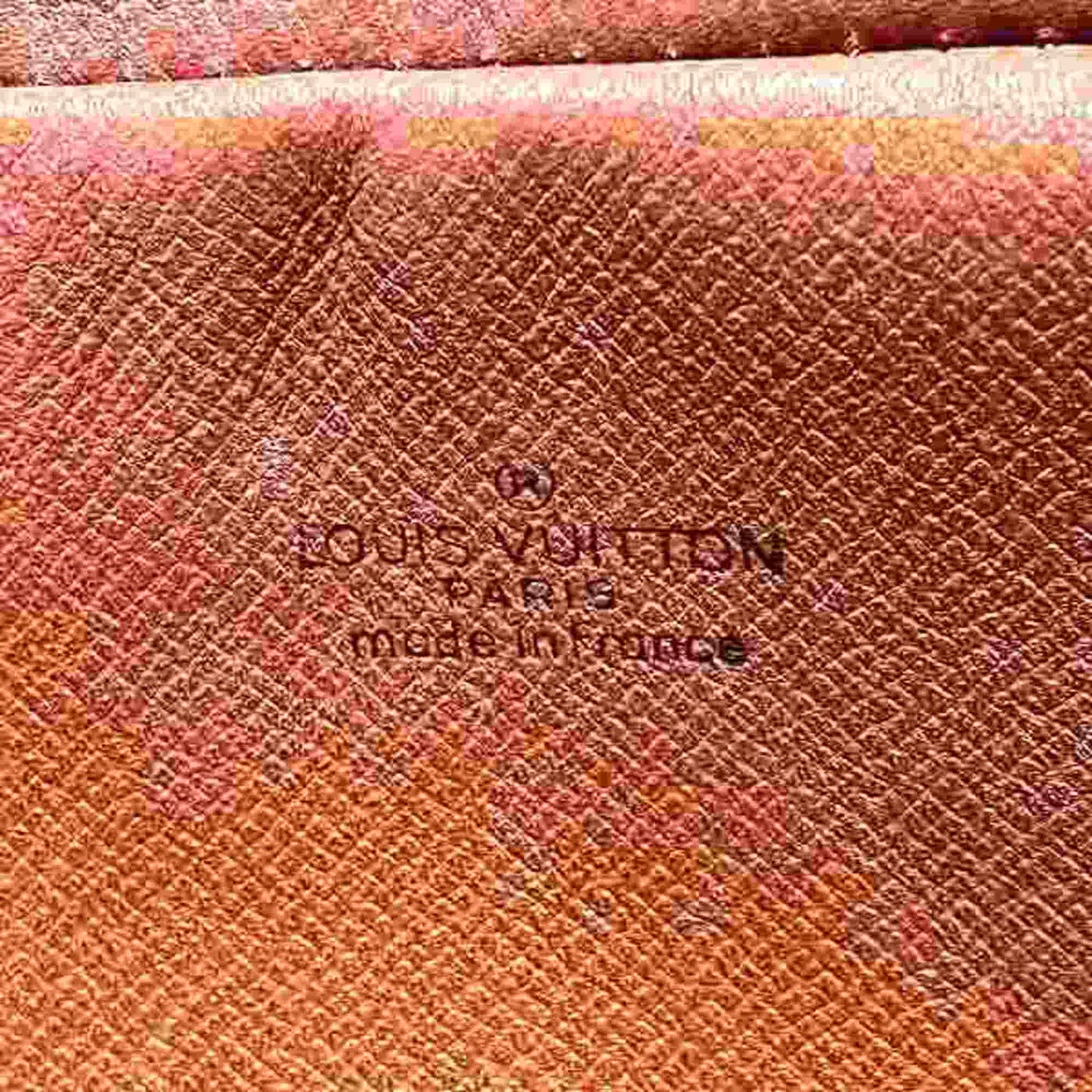Louis Vuitton Marly, Brown, Canvas, shoulder