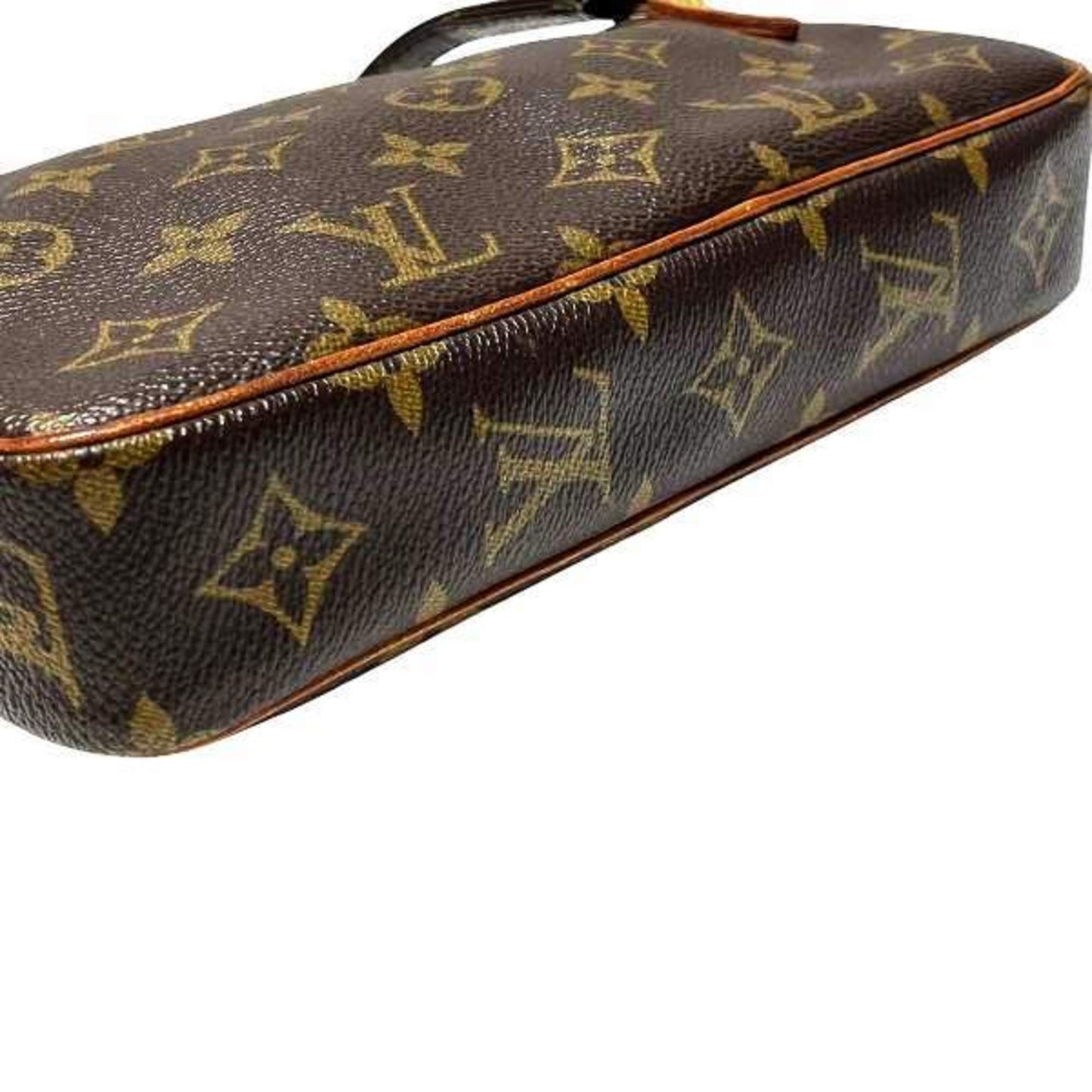 Louis Vuitton Marly, Brown, Canvas, shoulder