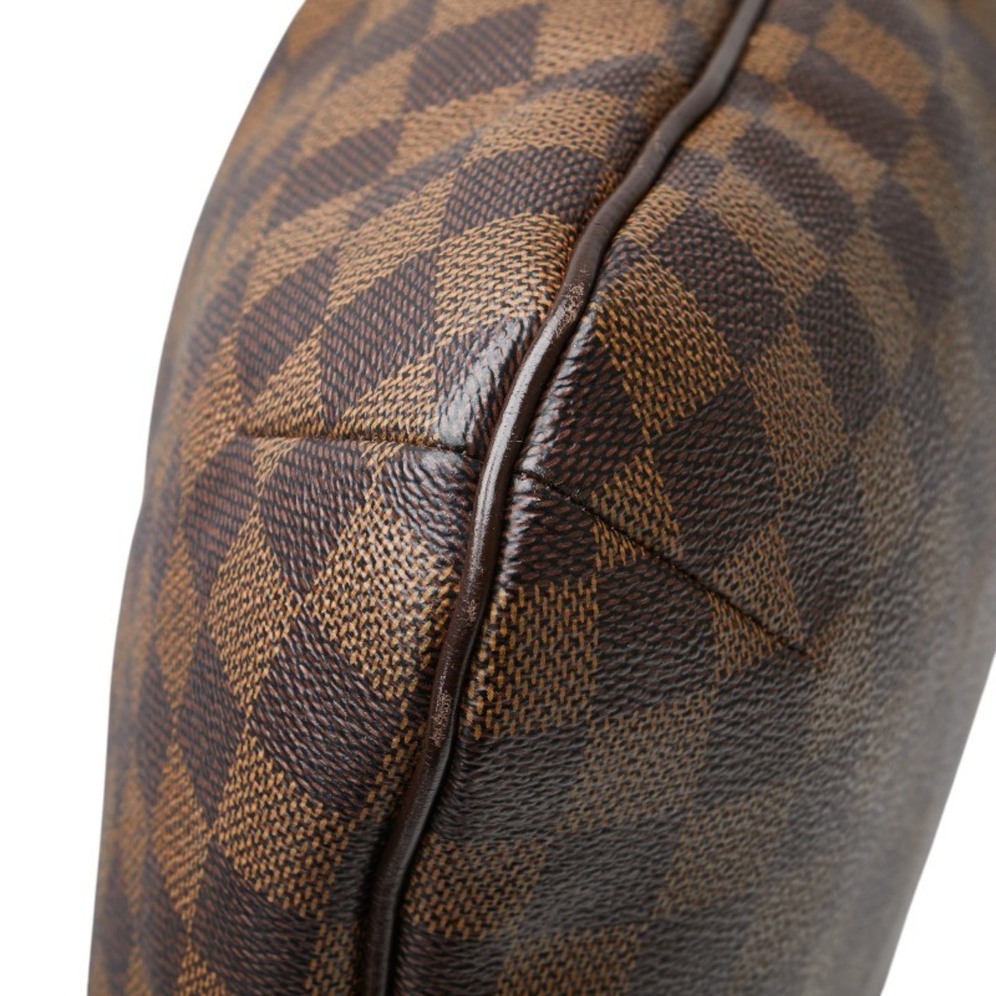 Louis Vuitton Bloomsbury, Brown, Canvas, shoulder