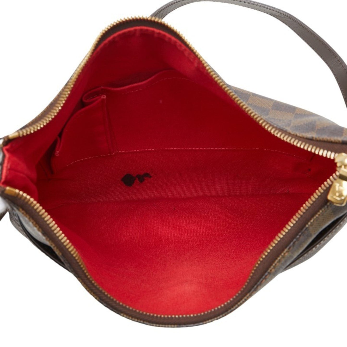 Louis Vuitton Bloomsbury, Brown, Canvas, shoulder