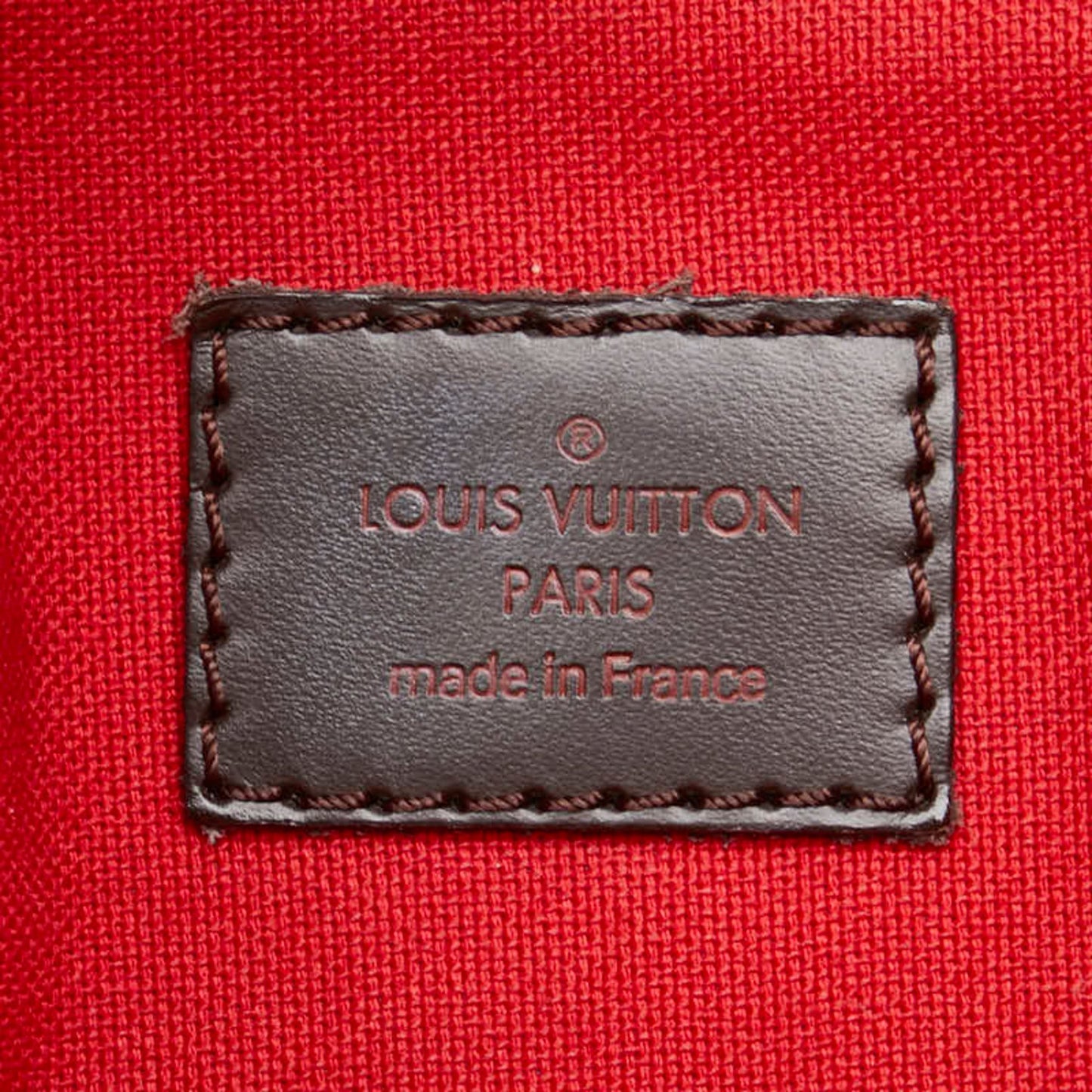 Louis Vuitton Bloomsbury, Brown, Canvas, shoulder