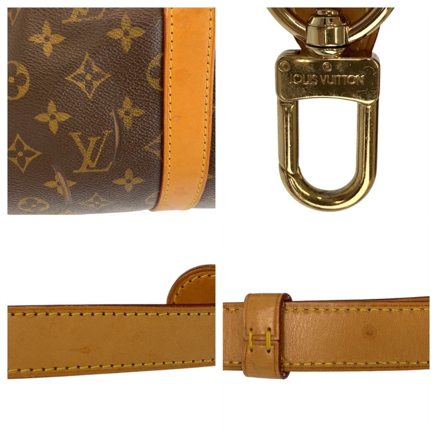 Louis Vuitton Keepall 50, Brown, Canvas, travel