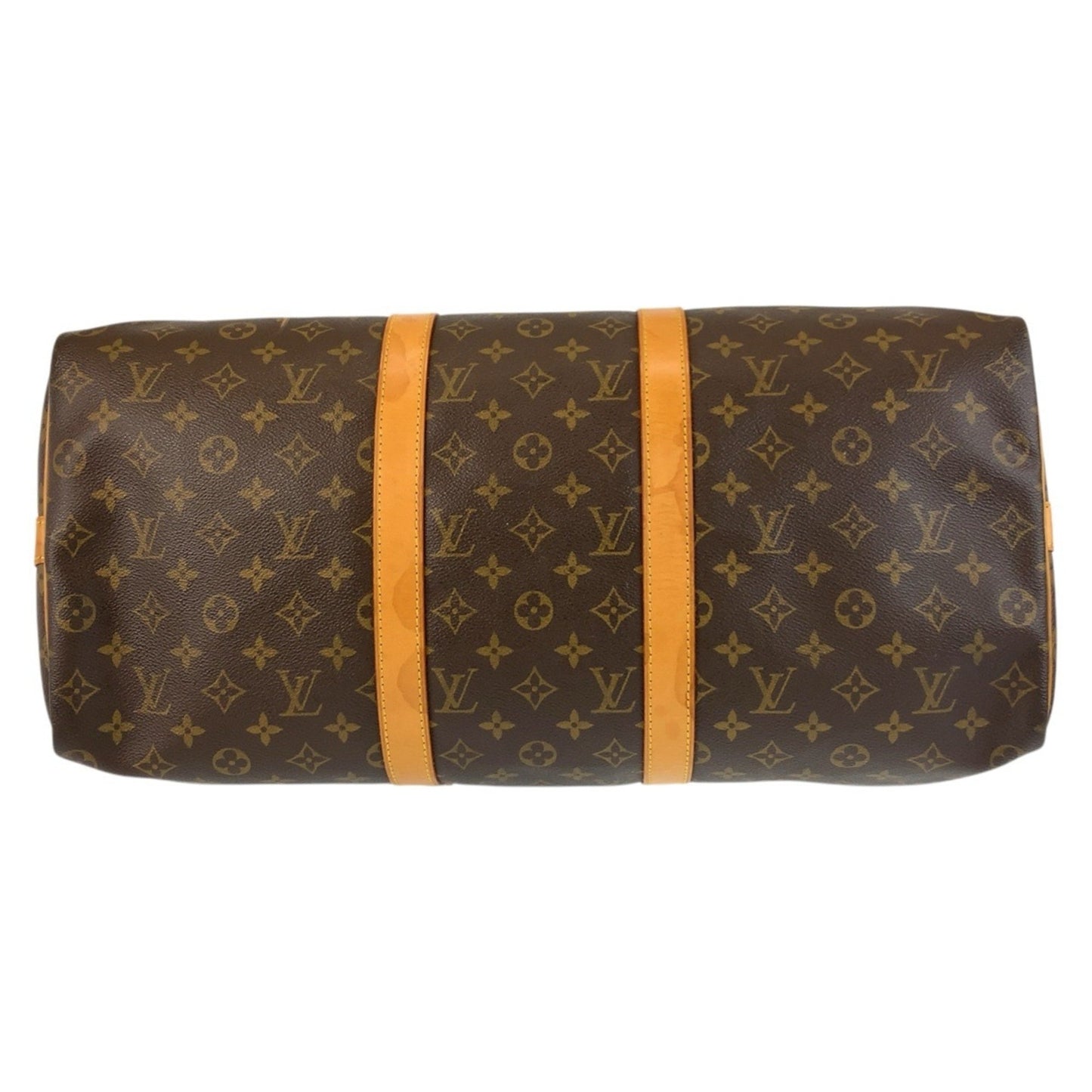 Louis Vuitton Keepall 50, Brown, Canvas, travel