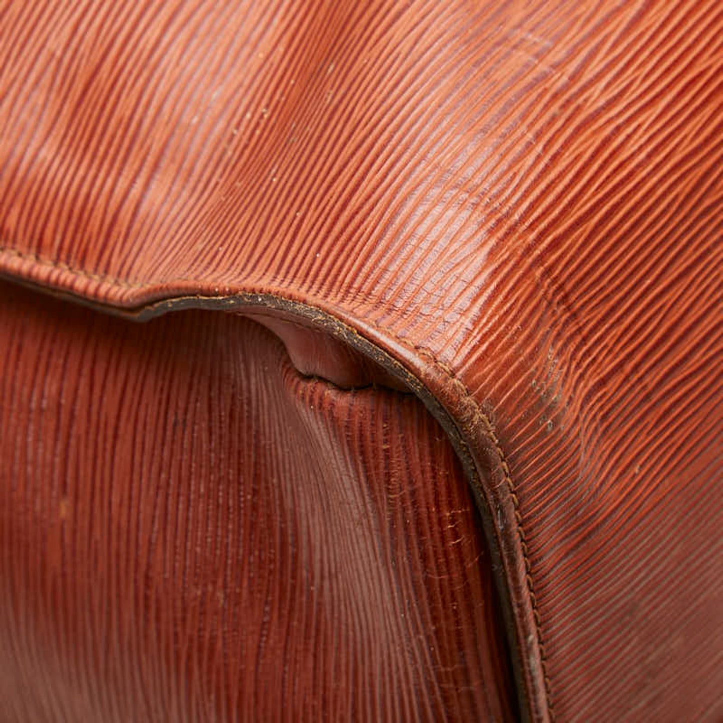 Louis Vuitton Keepall 50, Brown, Leather, travel