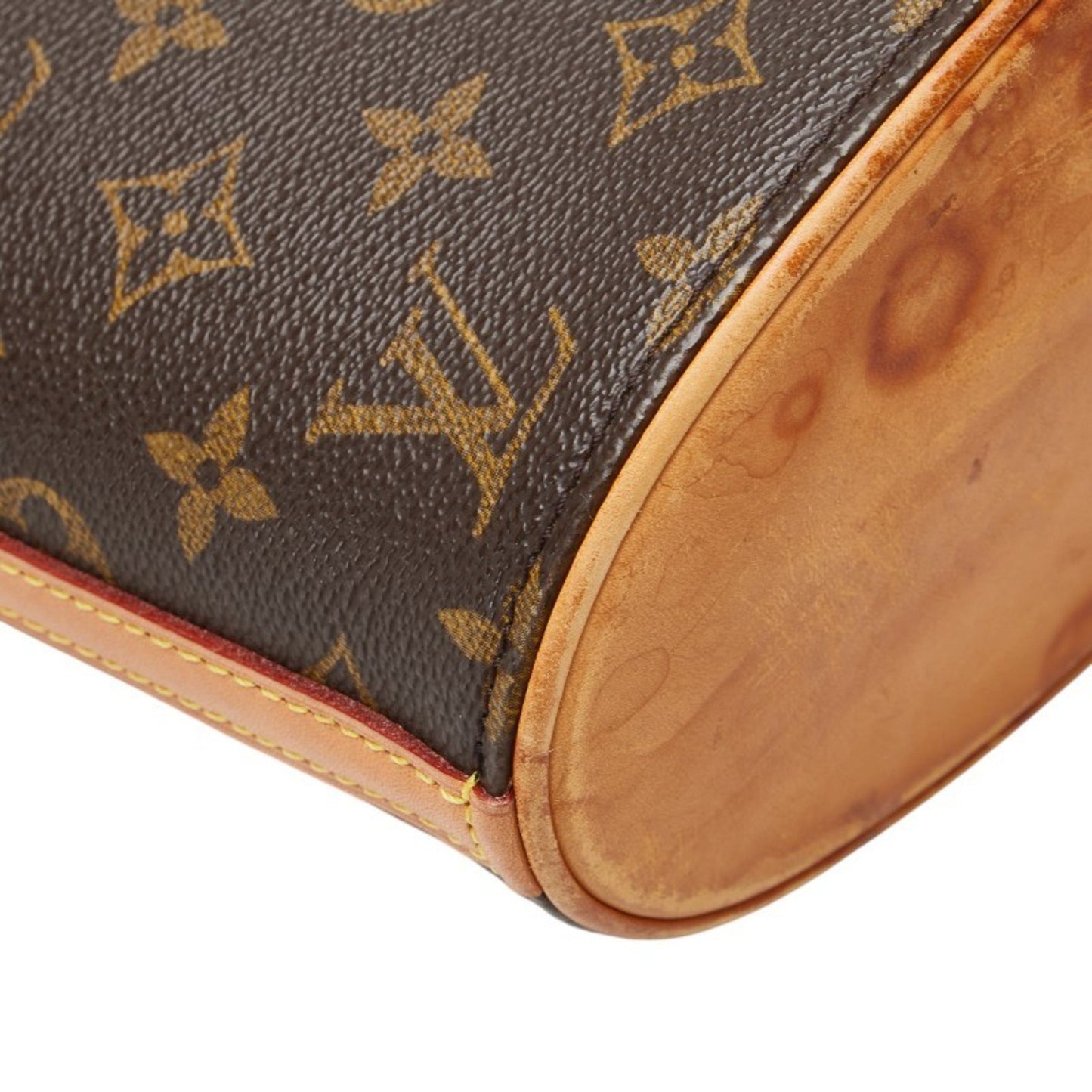 Louis Vuitton Drouot, Brown, Canvas, shoulder