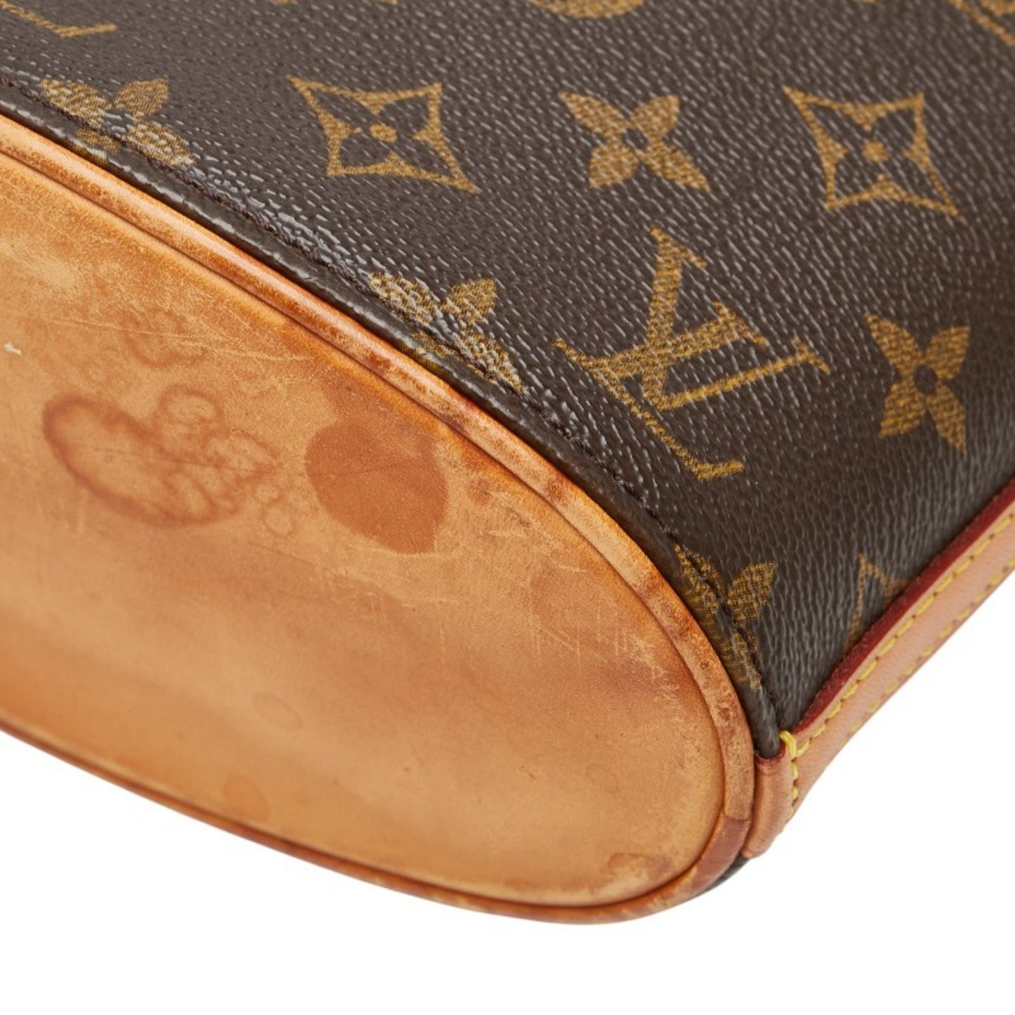 Louis Vuitton Drouot, Brown, Canvas, shoulder