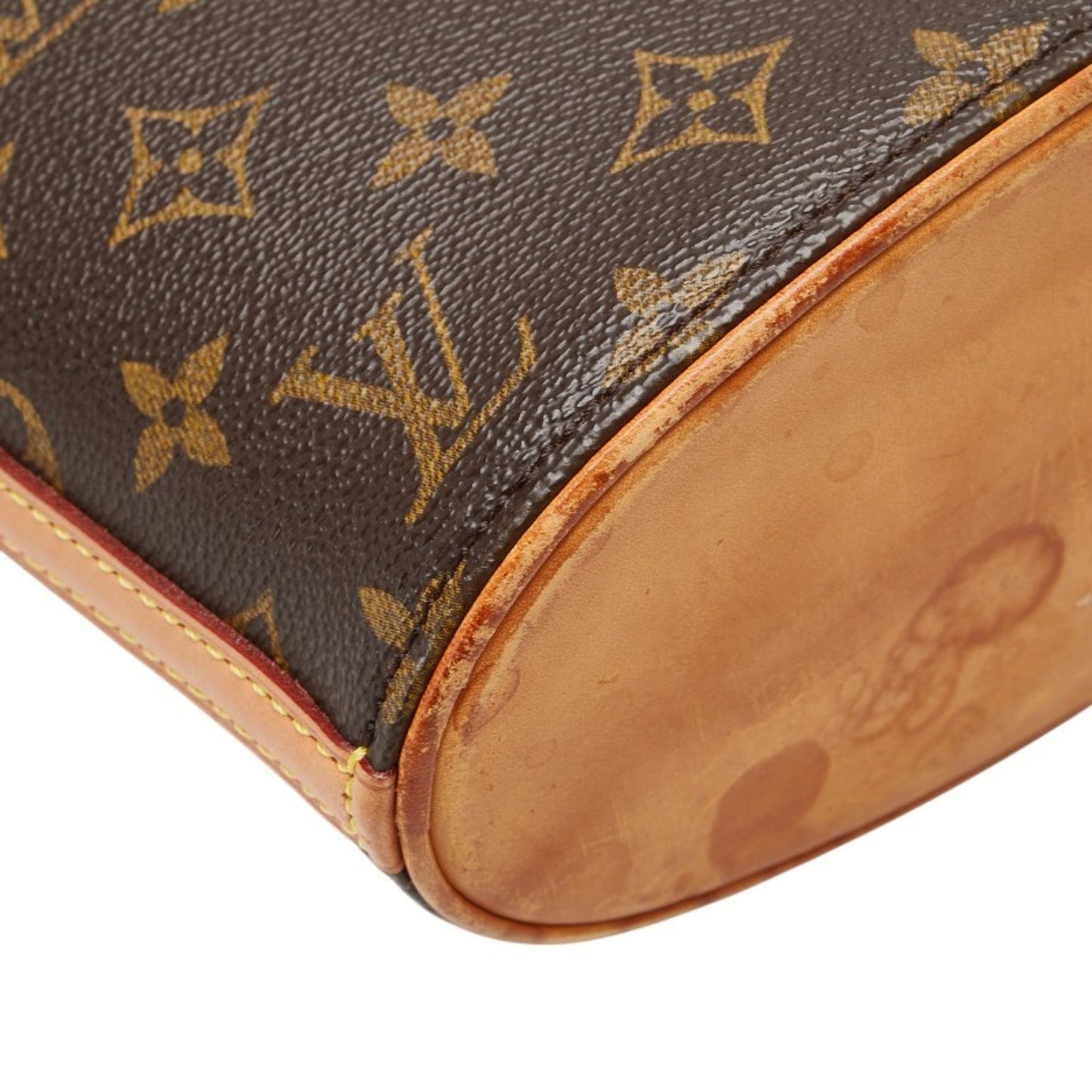 Louis Vuitton Drouot, Brown, Canvas, shoulder