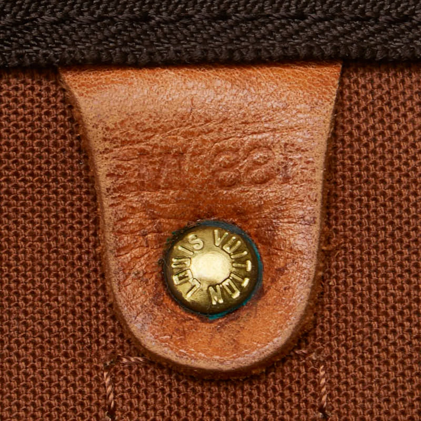 Louis Vuitton Keepall 60, Brown, Canvas, travel