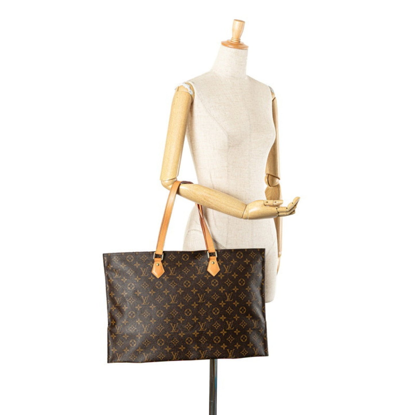 Louis Vuitton All in PM, Brown, Canvas, tote