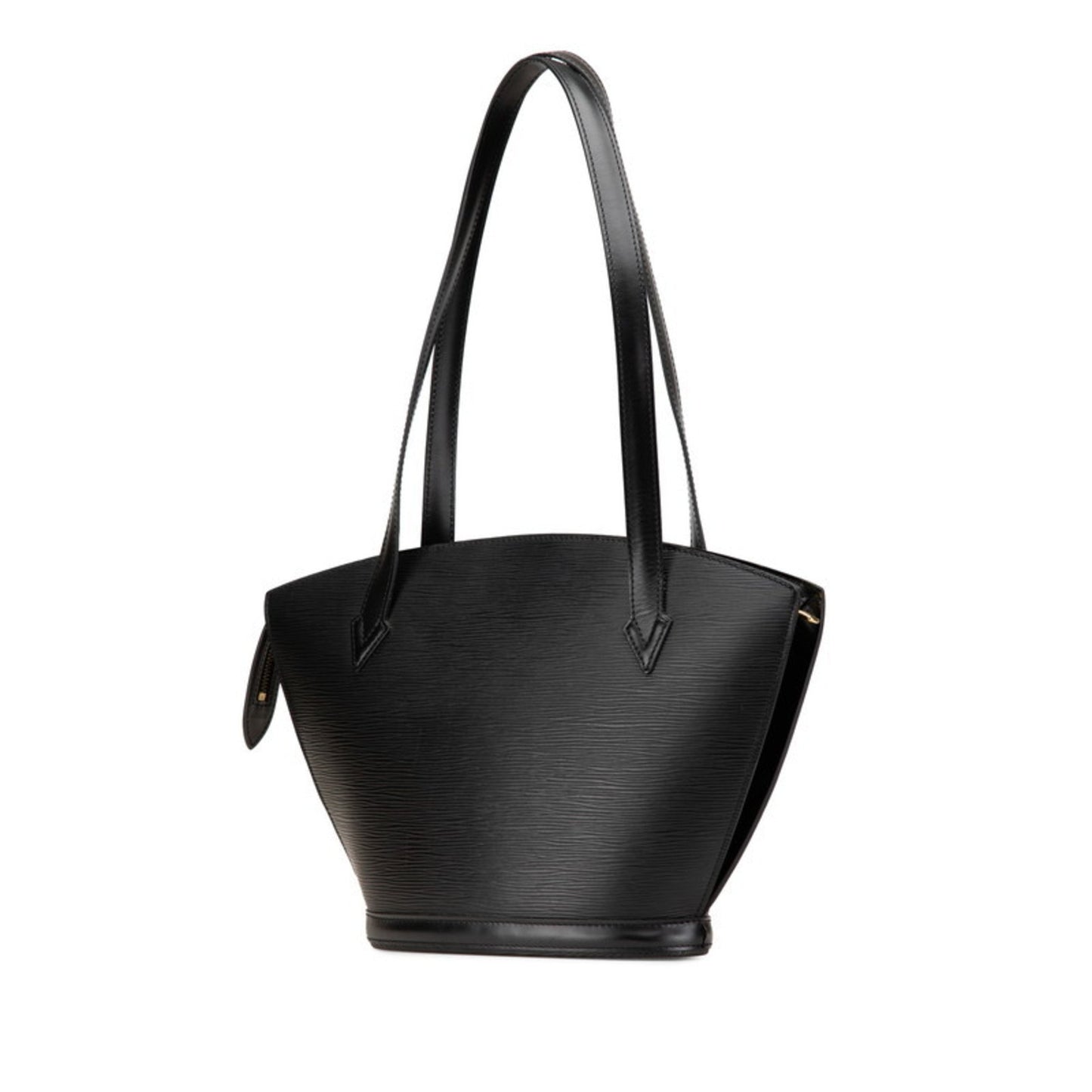 Louis Vuitton Saint Jacques, Black, Leather, handbag