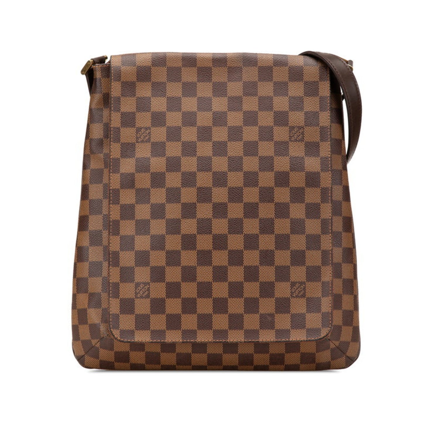 Louis Vuitton Musette Salsa, Brown, Canvas, shoulder