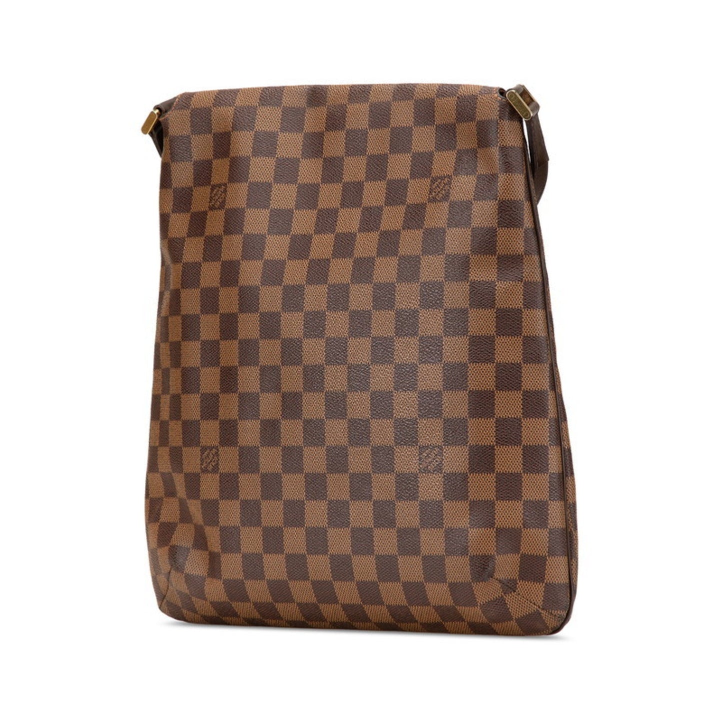 Louis Vuitton Musette Salsa, Brown, Canvas, shoulder