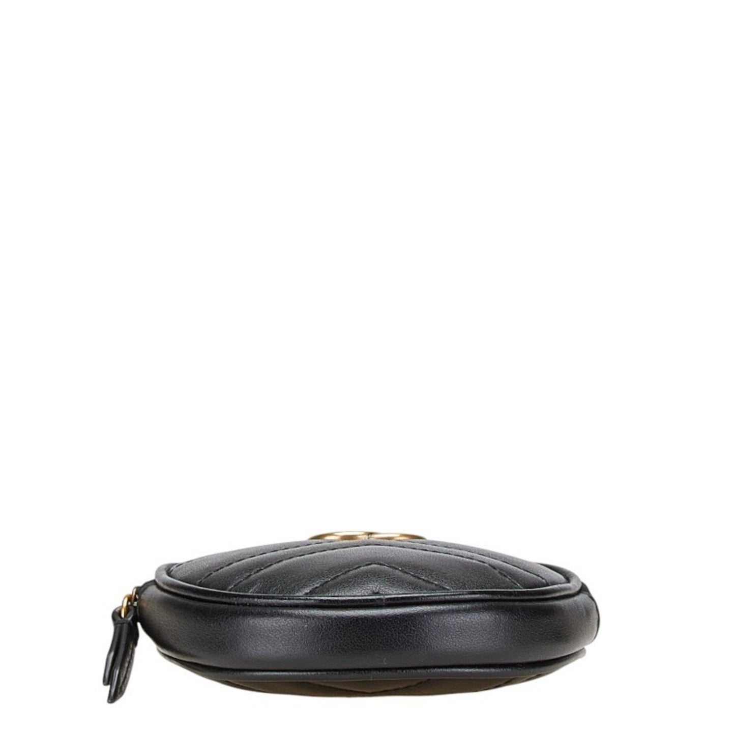 Gucci Marmont, Black, Leather, wallet