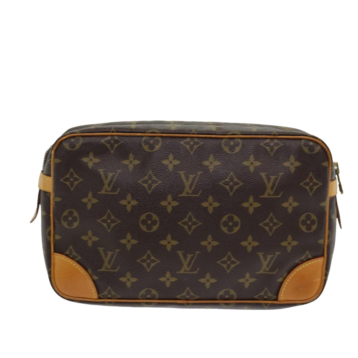 Louis Vuitton Compiegne 28, Brown, Canvas, clutch